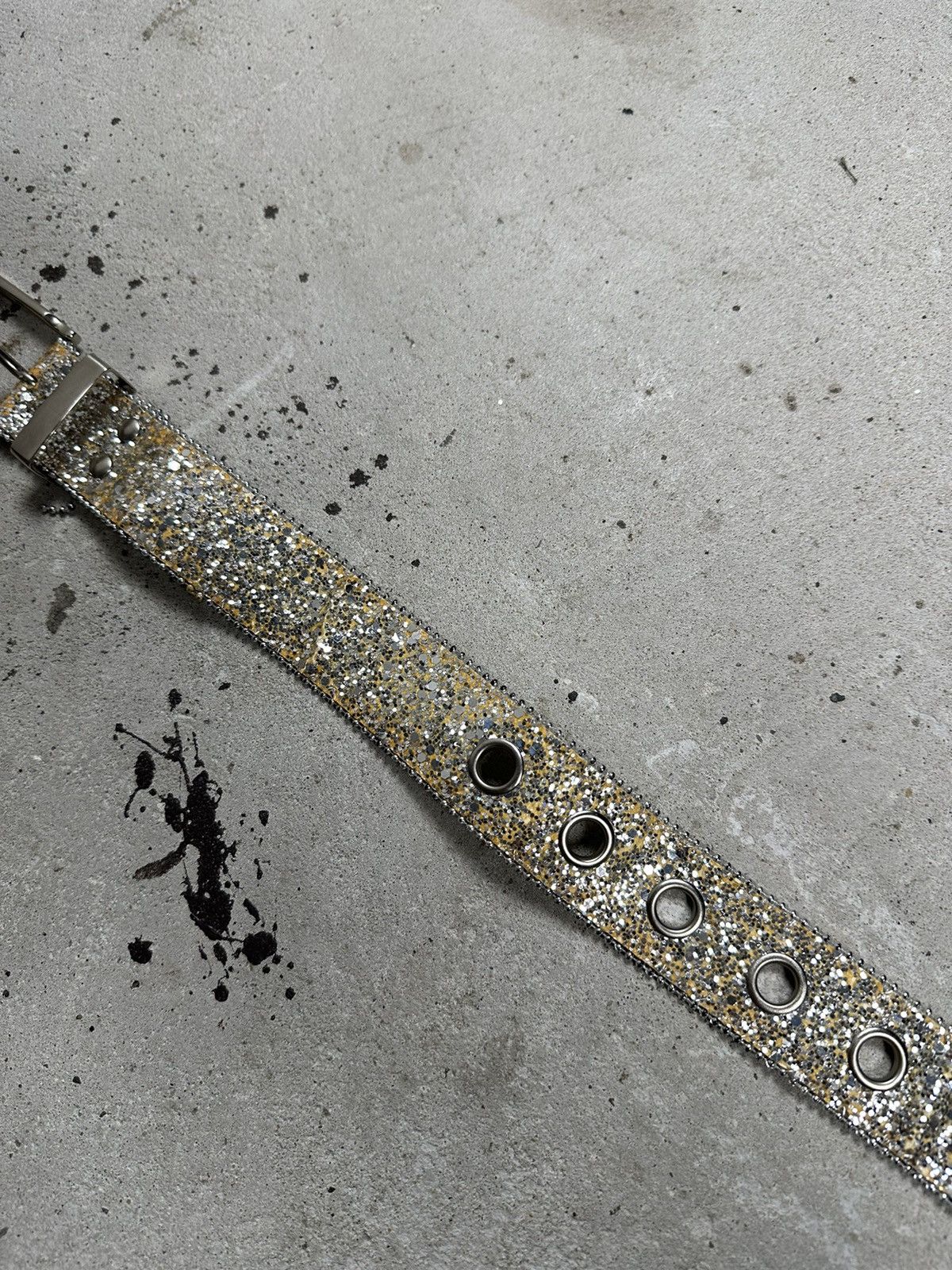 Other Vintage y2k Gold Rhinestones Studs Belt Size ONE SIZE - 6 Thumbnail