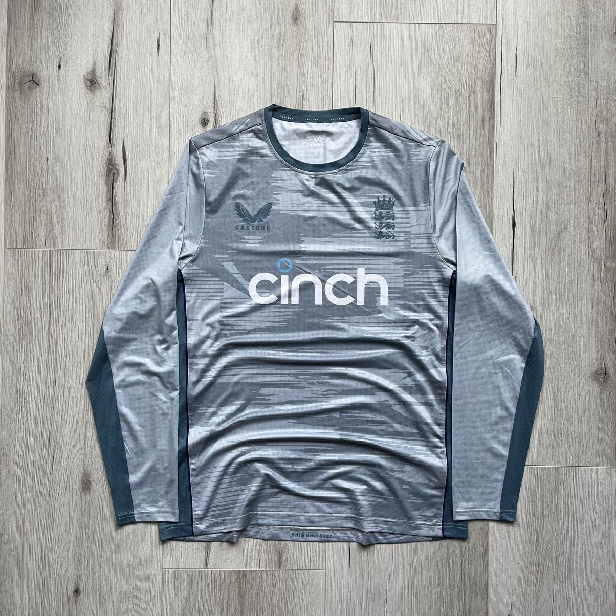 Castore Castore England Cricket Team Long Sleeve Shirt Jersey L size Size US L / EU 52-54 / 3 - 1 Thumbnail