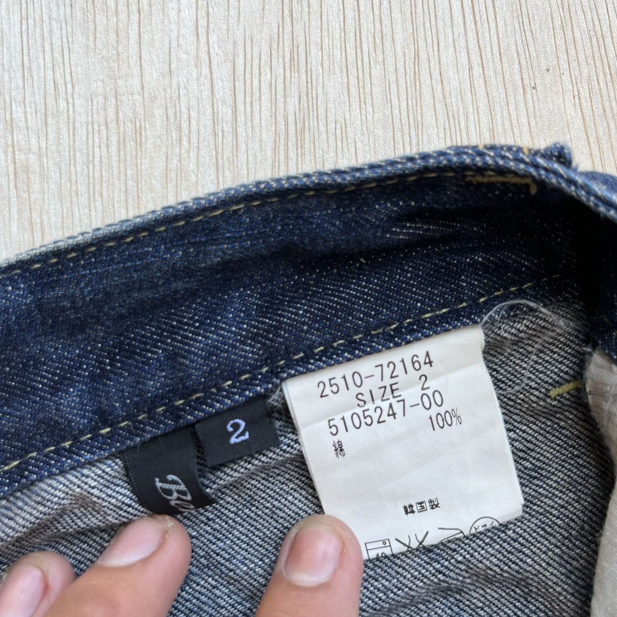 Vintage BENEFIT DISTRESSED DENIM FLARED JEANS LIKE IF SEDITIONARIES Size US 30 / EU 46 - 5 Thumbnail