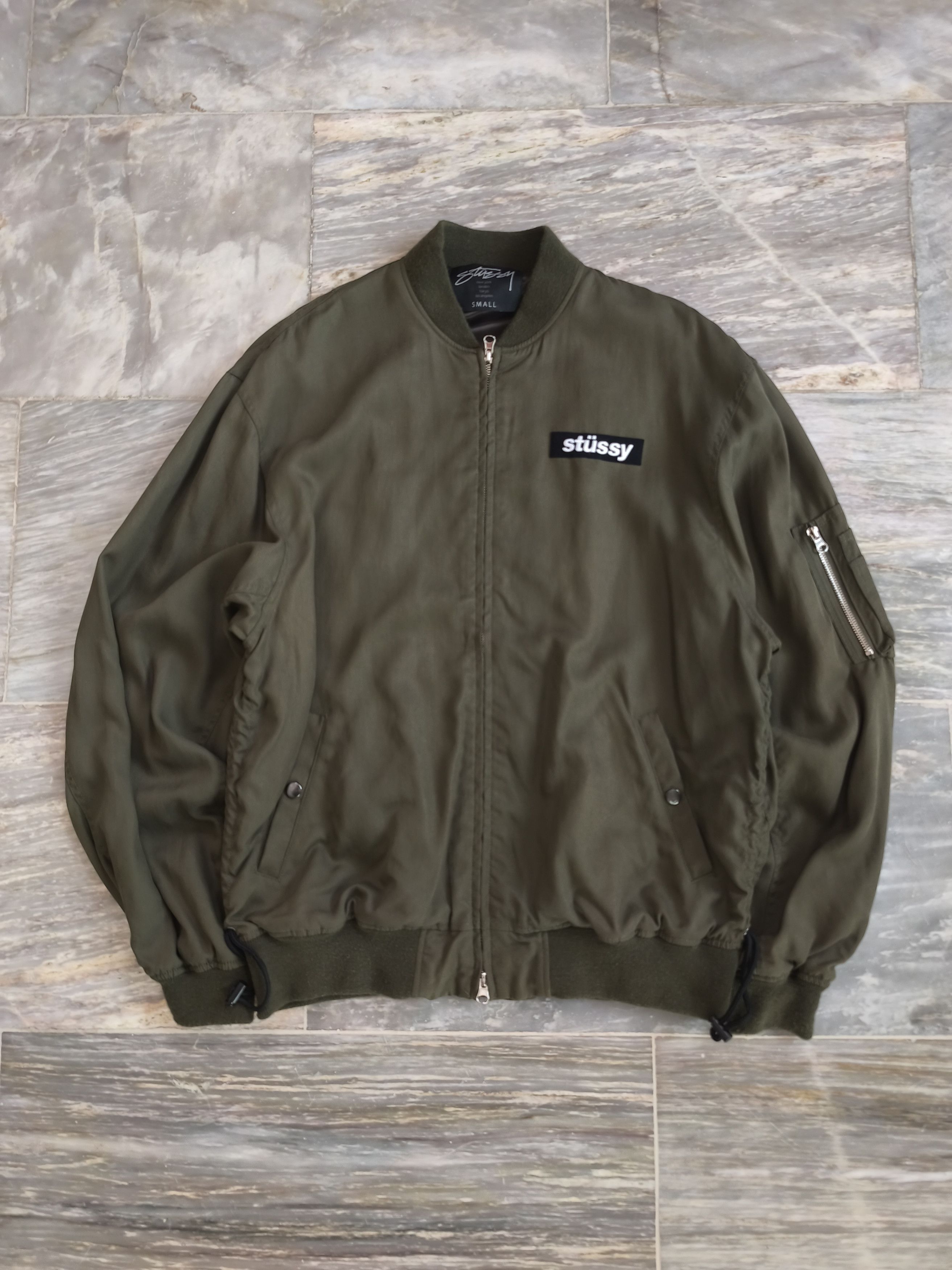 Stussy STUSSY Blouson MA-1 (Oversize) Size US S / EU 44-46 / 1 - 1 Thumbnail