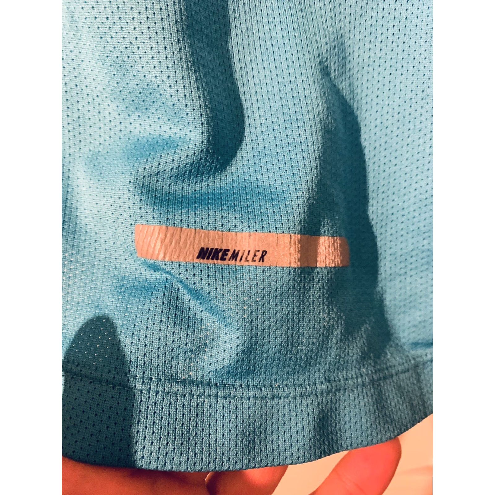 Nike Nike Miler Tank Women's Medium Blue 519694 Running Fitness Activewear Moisture Wicking Lightweight Breathable Sleeveless Tank Top Nike Miler Size M / US 6-8 / IT 42-44 - 6 Thumbnail