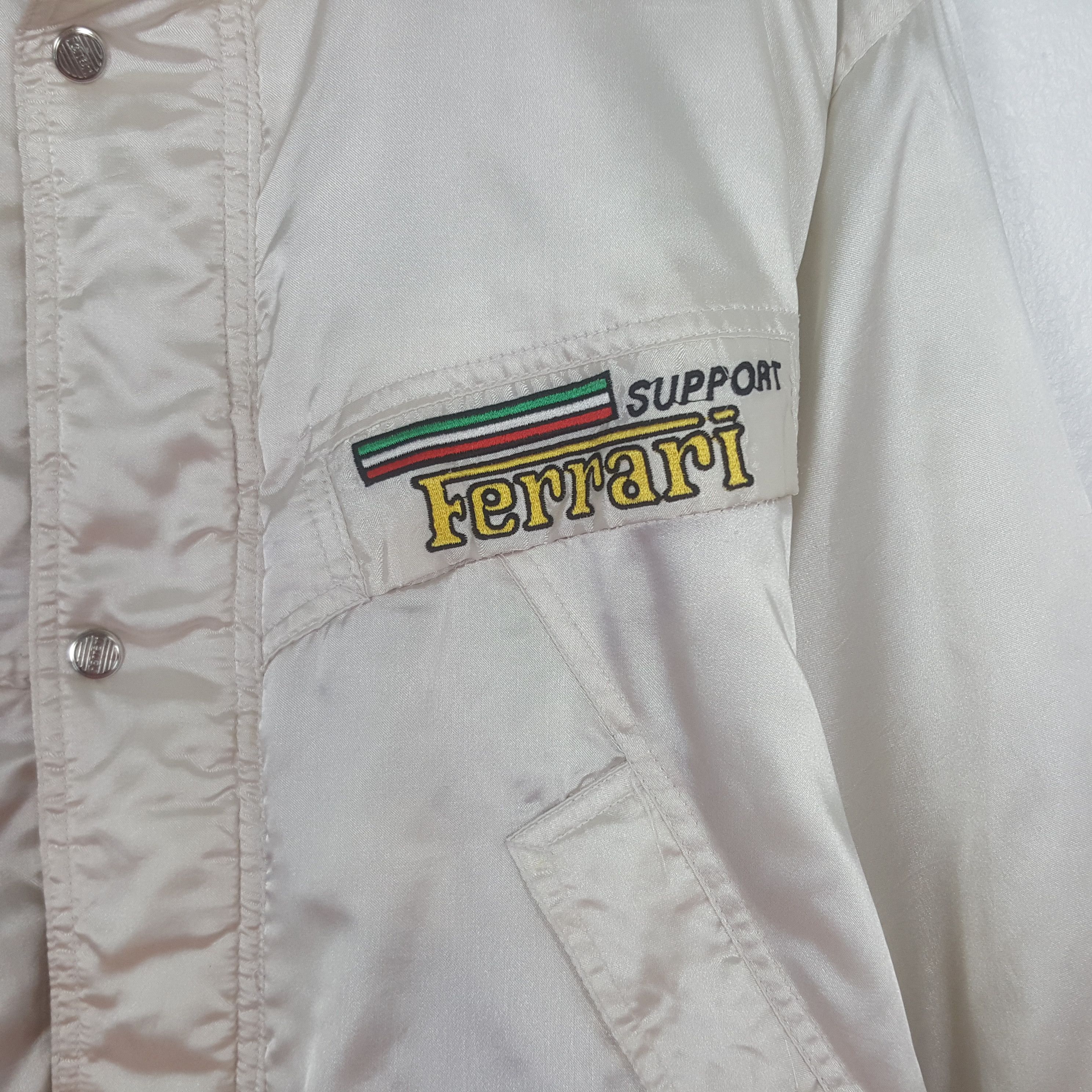 Ferrari Vintage Ferrari Magneli Marelli Sport Bomber Jacket Size US M / EU 48-50 / 2 - 4 Thumbnail