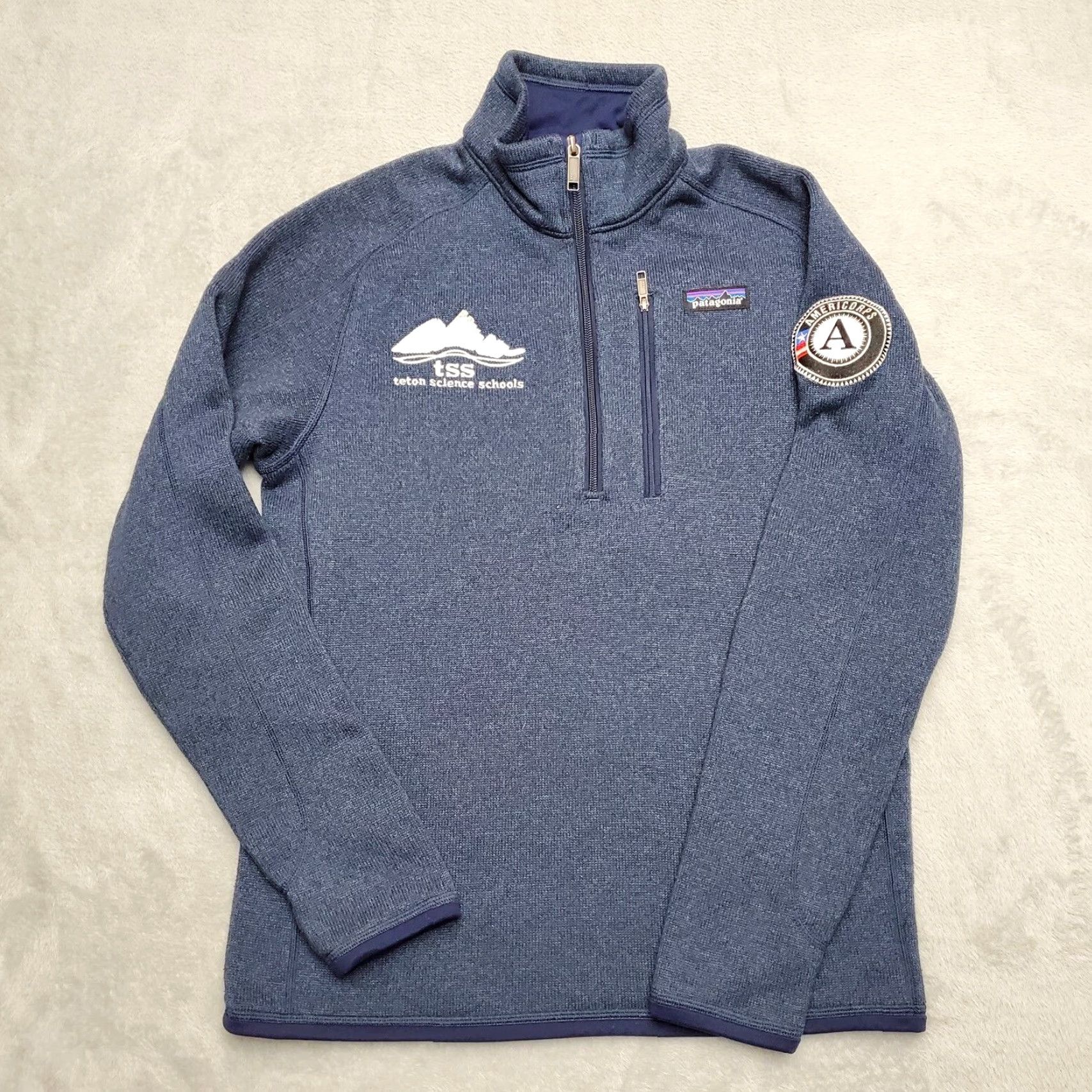 Patagonia Patagonia Sweater Men S Blue 1/4 Zip Fleece Pullover Casual Outdoor Size US S / EU 44-46 / 1 - 2 Thumbnail