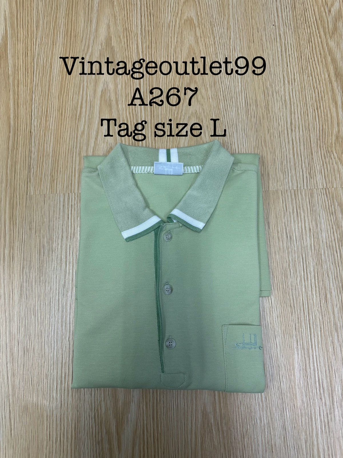 Alfred Dunhill × Designer × Vintage Vintage Dunhill Sport Polo Tee A267 Size US M / EU 48-50 / 2 - 11 Thumbnail