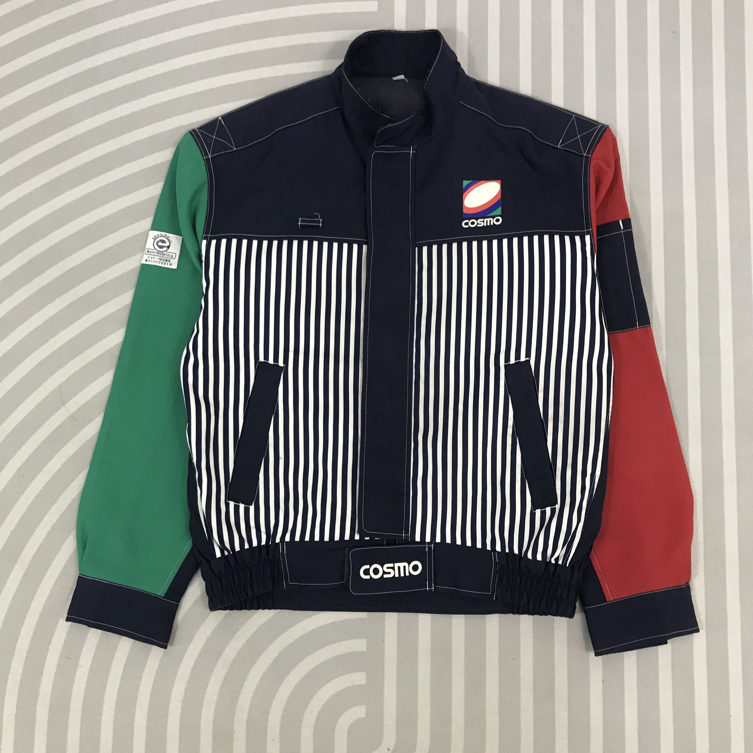 Japanese Brand × Vintage Vintage Cosmo Auto Service staff Racing Jacket Size US L / EU 52-54 / 3 - 1 Thumbnail