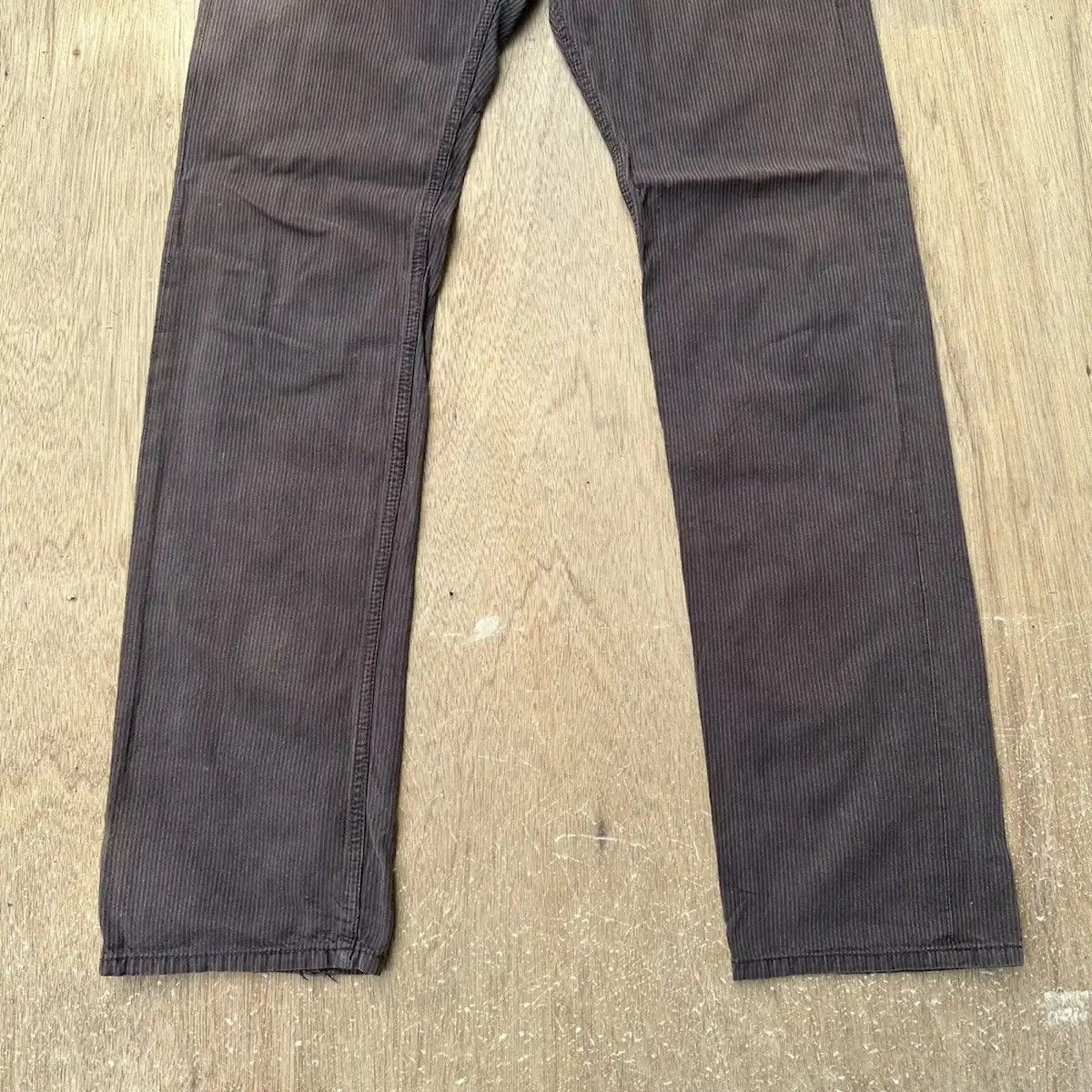Roots JAPANESE ROOT THREE STRIPED FADED TROUSERS 5-POCKET PANT W30 Size US 30 / EU 46 - 5 Thumbnail