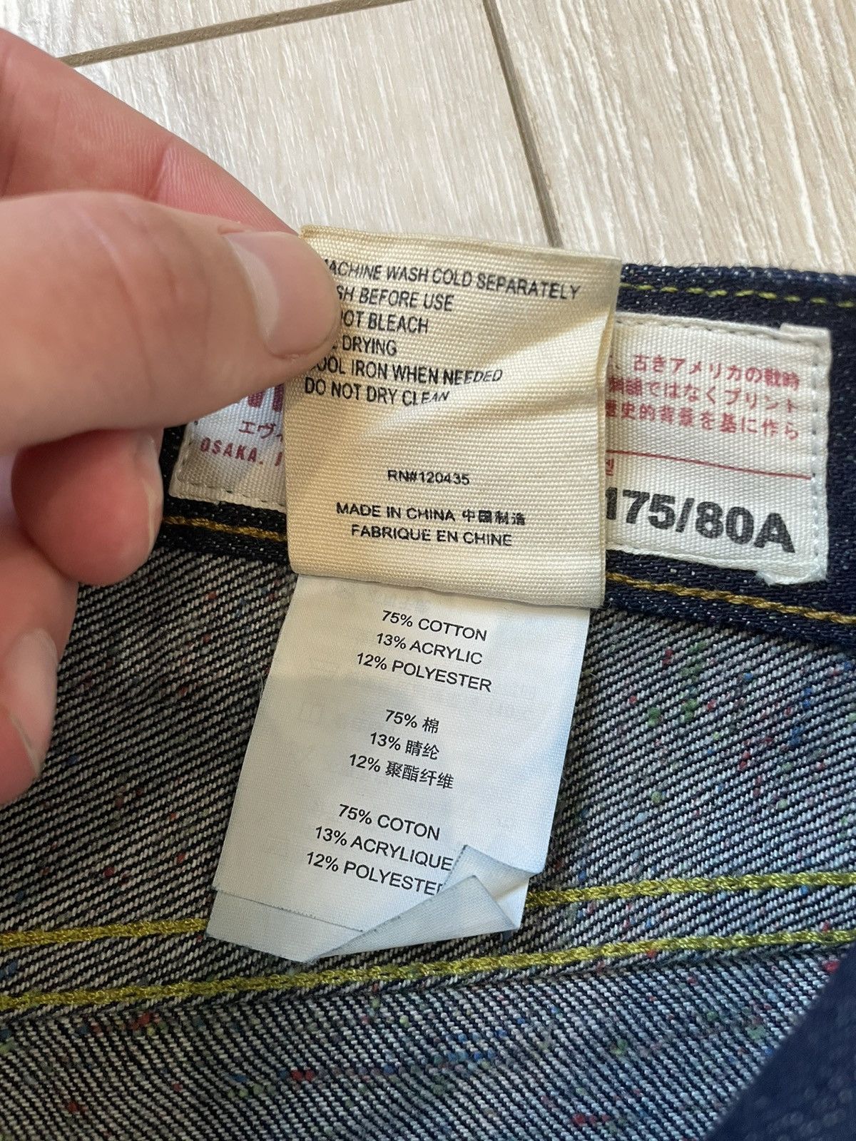 Evisu × Japanese Brand Evisu jeans 2009 #2 32x34 Size US 32 / EU 48 - 10 Thumbnail