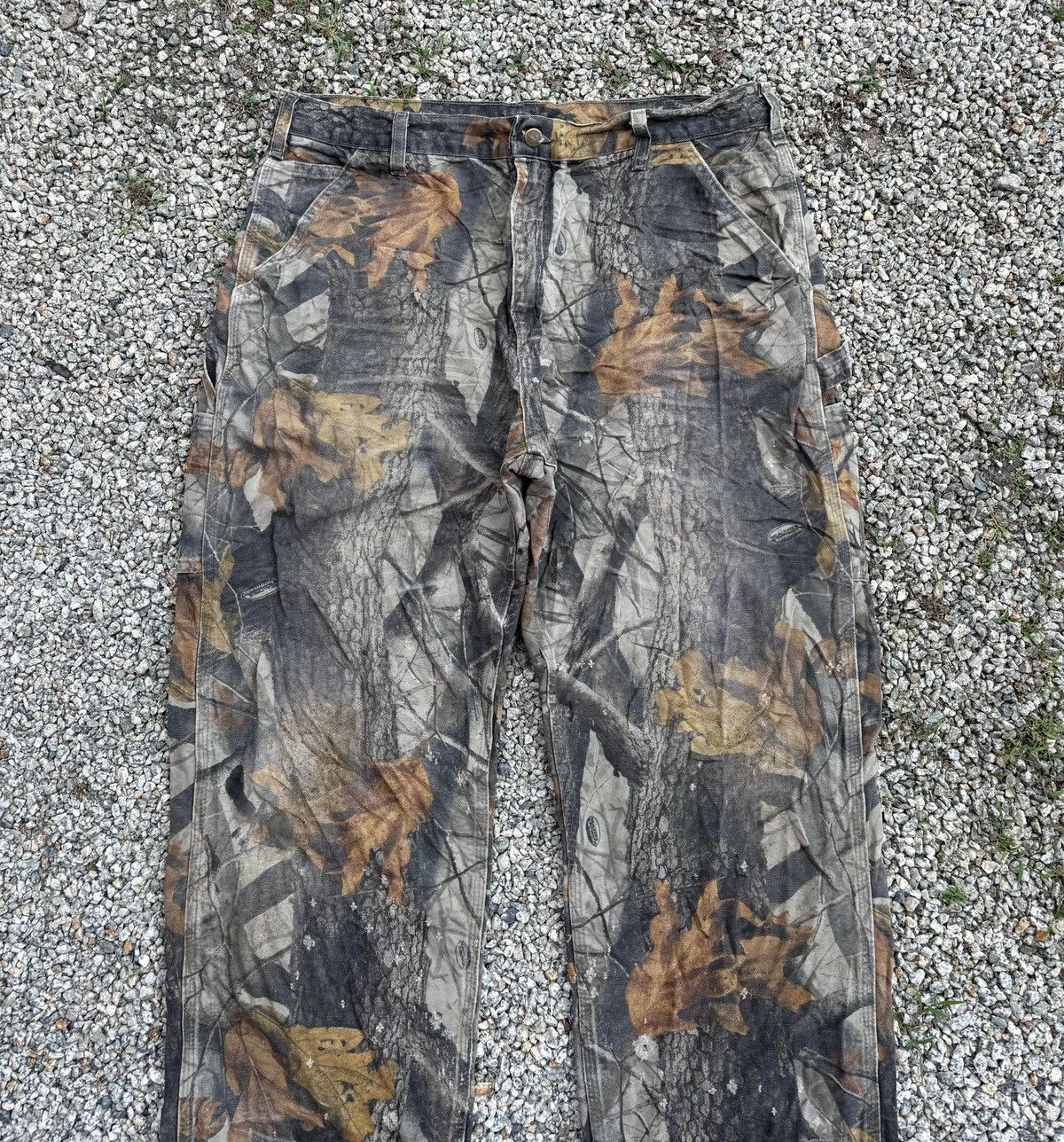 Carhartt 🔥Crazy Vintage Carhartt Realtree Carpenter Pants Jeans Size US 38 / EU 54 - 3 Thumbnail