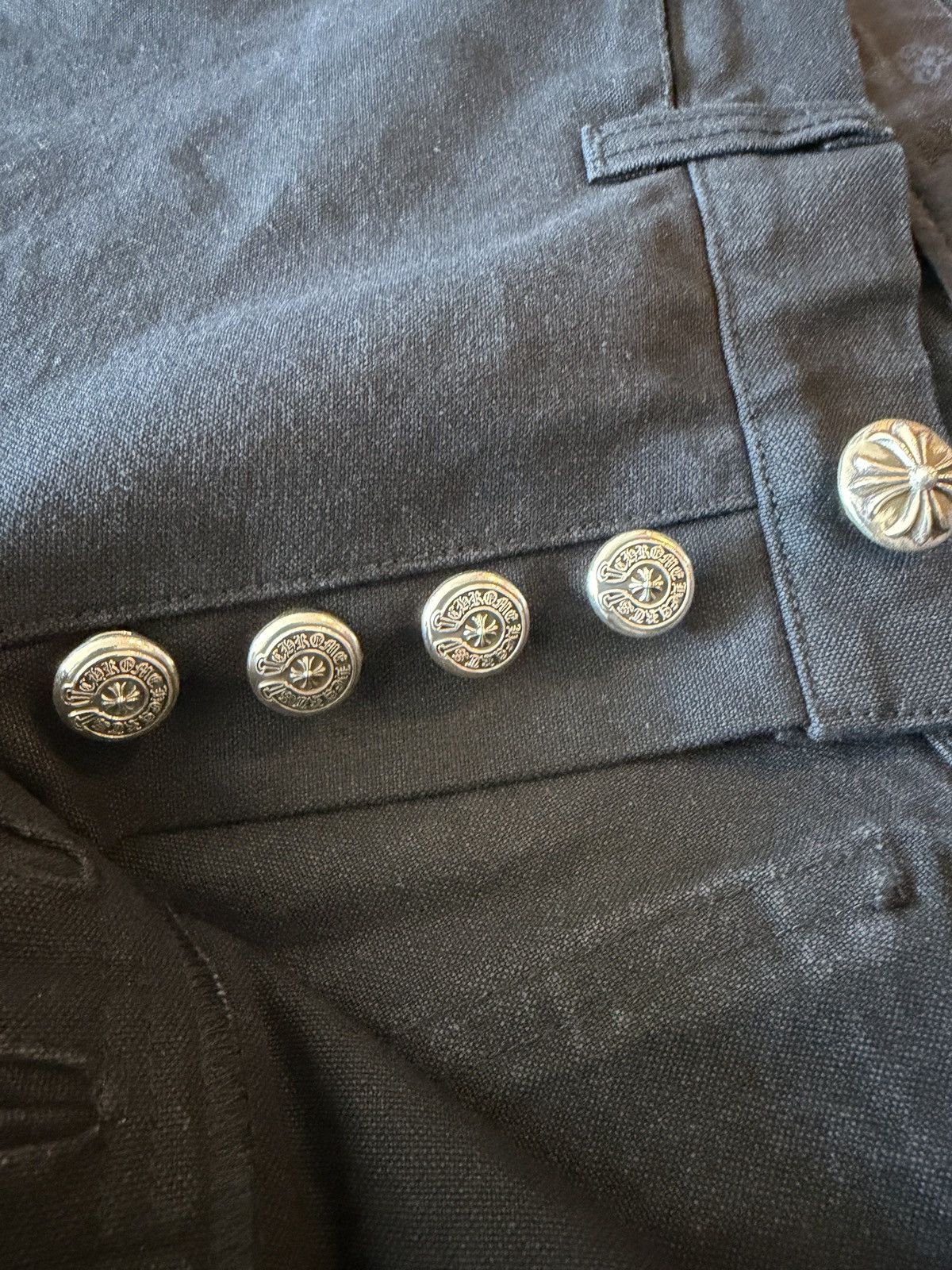 Chrome Hearts Chrome Hearts Cross Patch Double Knee Carpenter Pants Sz 36 Size US 36 / EU 52 - 11 Thumbnail