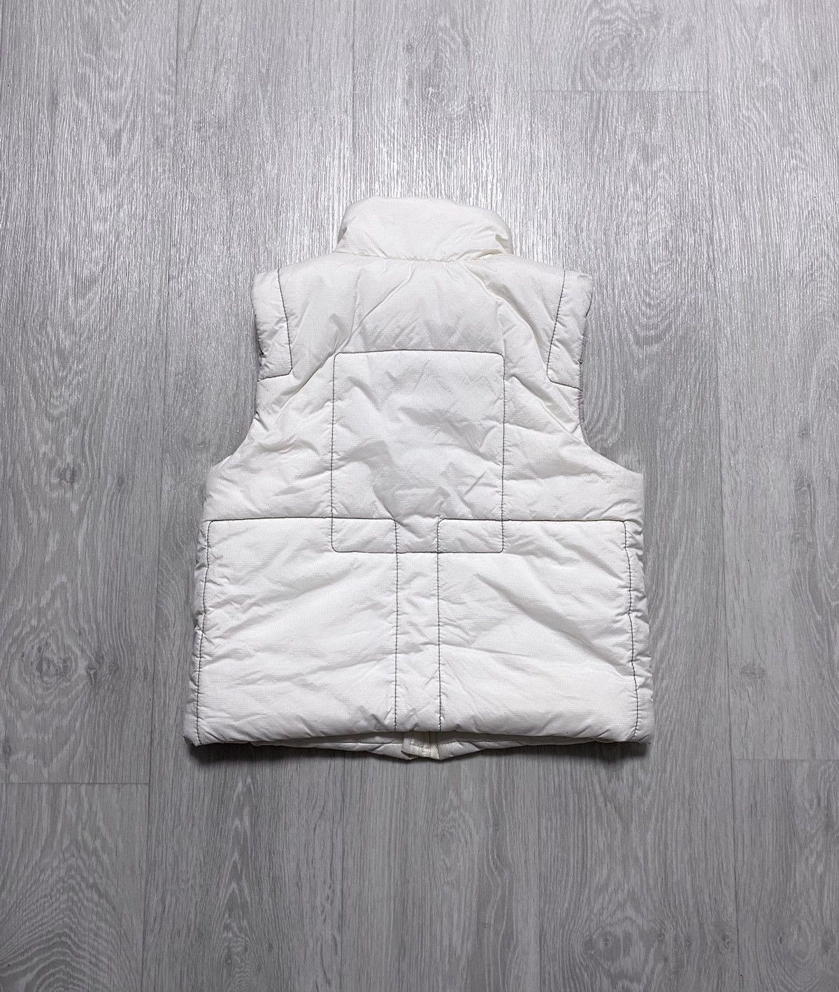 Diesel Women’s Diesel Gorpcore Techwear Vintage White Nylon Vest Size XS / US 0-2 / IT 36-38 - 5 Thumbnail