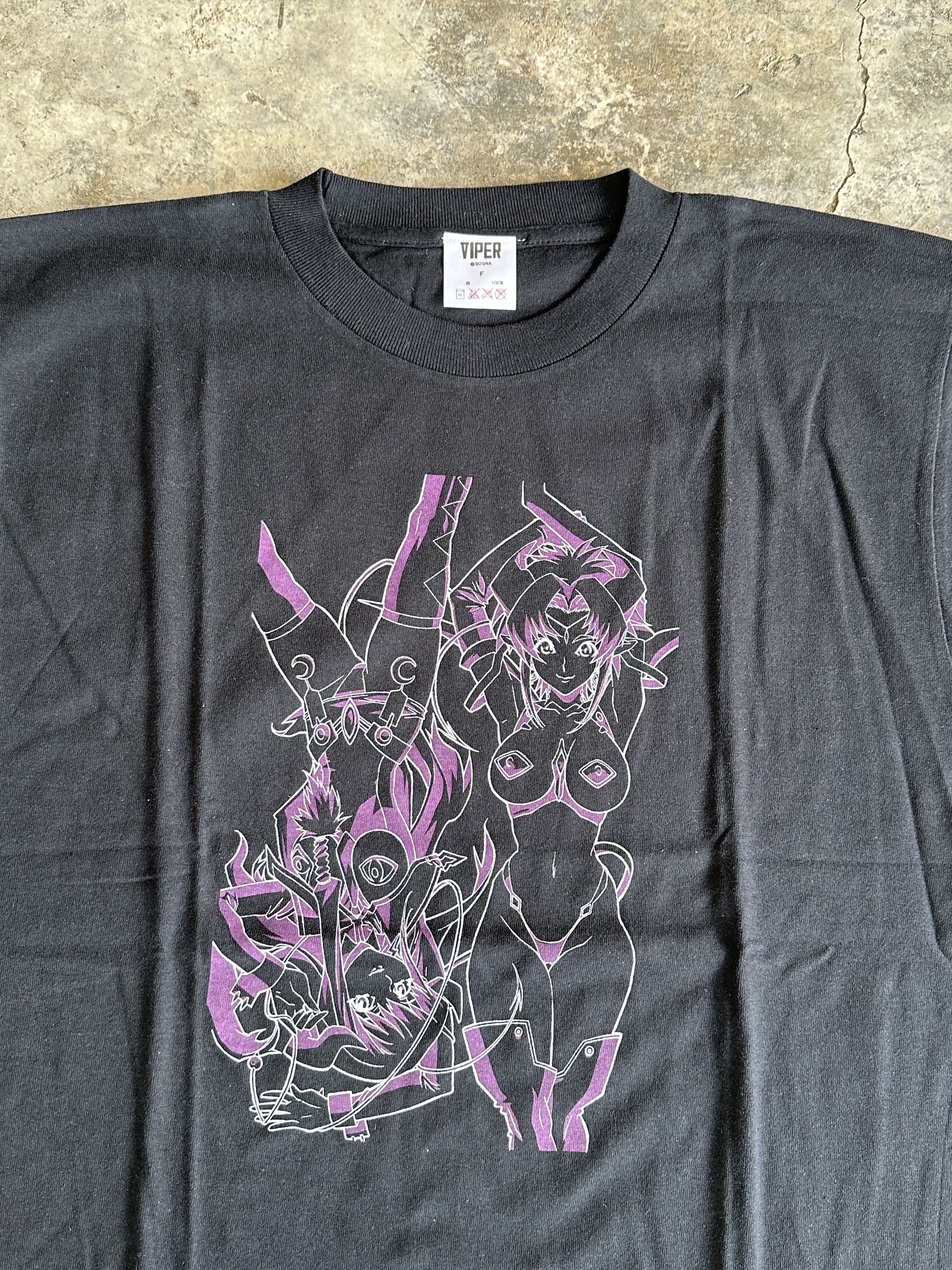 Anime Rare Vintage 90's Viper GTS T-shirt Size US L / EU 52-54 / 3 - 1 Thumbnail