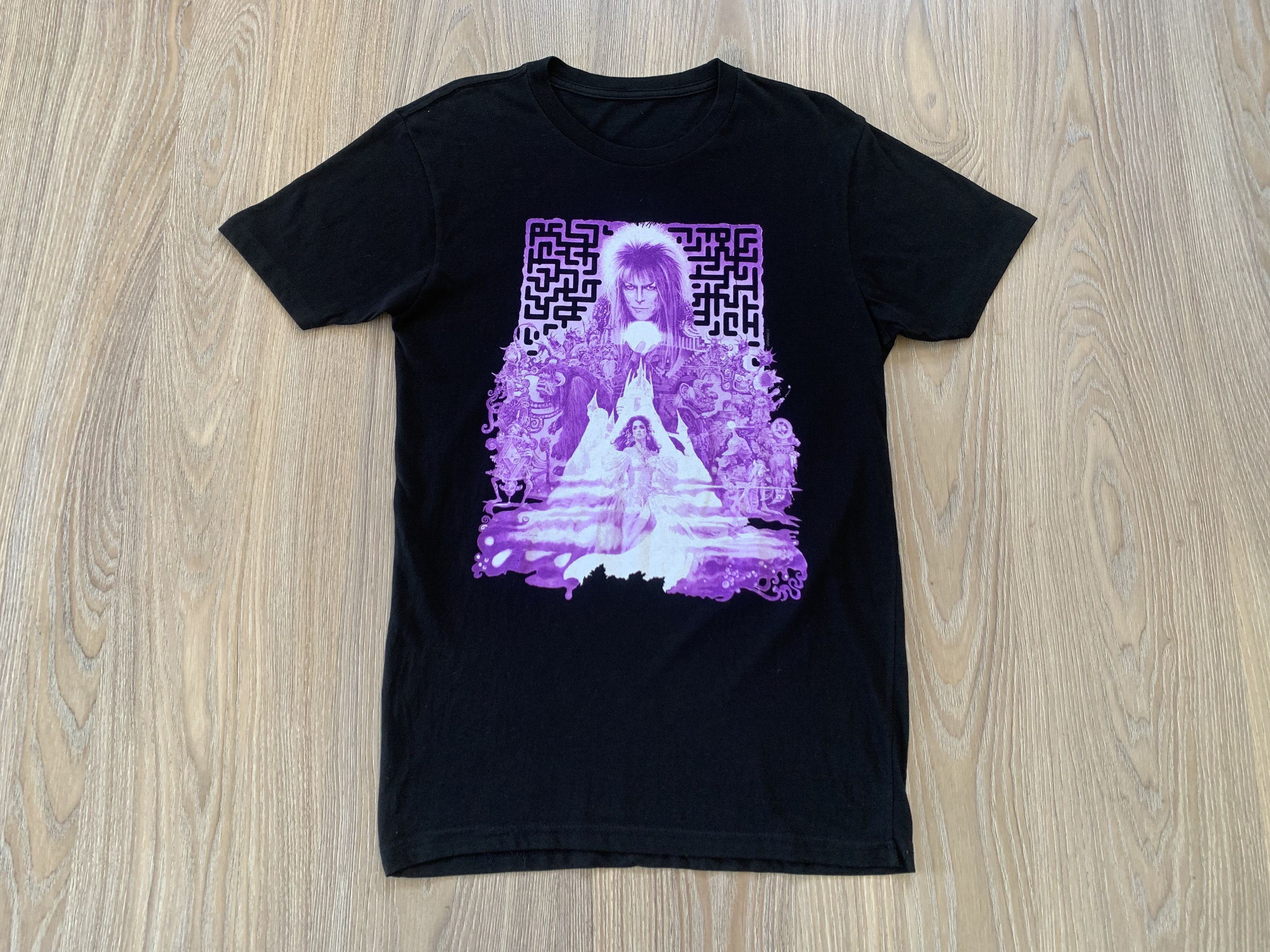 Band Tees Vintage Henson David Bowie Labyrinth Movie T-Shirt Size US S / EU 44-46 / 1 - 2 Thumbnail