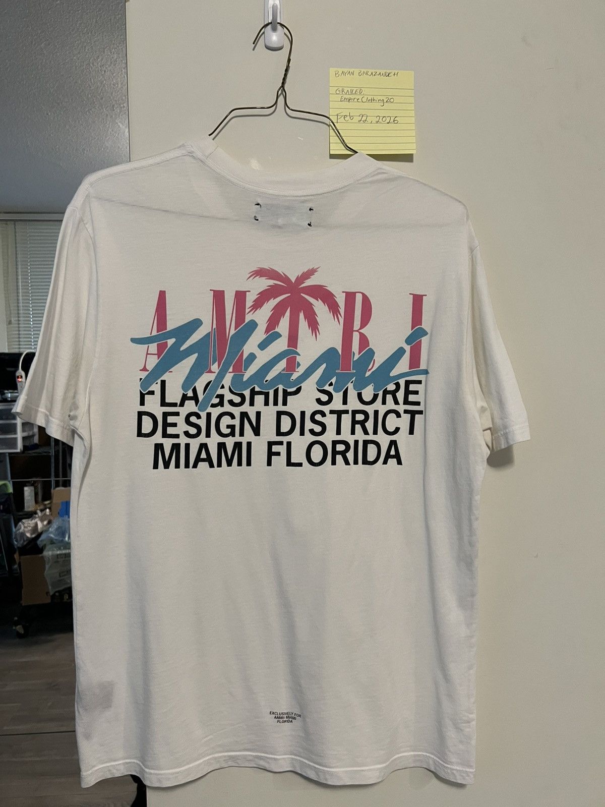 Amiri Amiri Miami Design District Pop-up Shop Collab Size US M / EU 48-50 / 2 - 1 Thumbnail