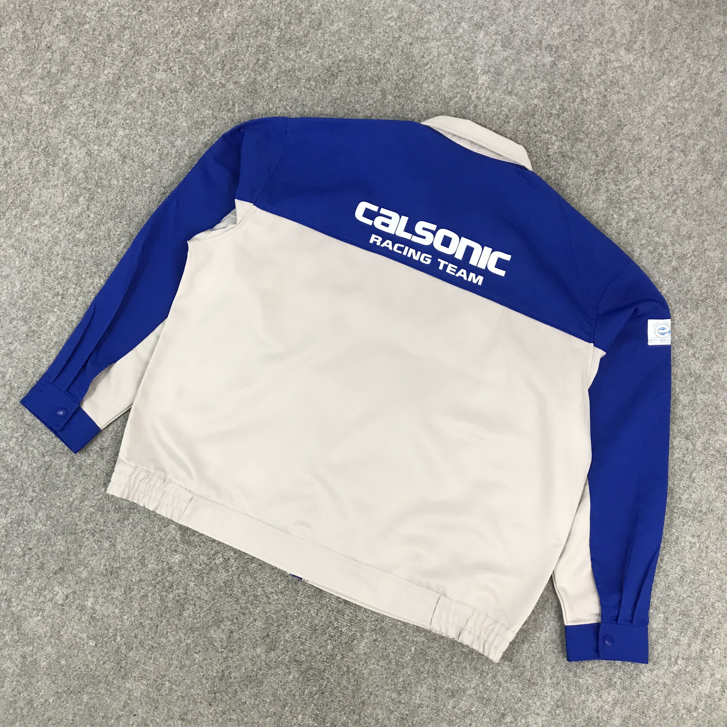Sports Specialties CALSONIC RACING TEAM NISSAN JAPAN CUSTOM JACKLET Size US XL / EU 56 / 4 - 6 Thumbnail