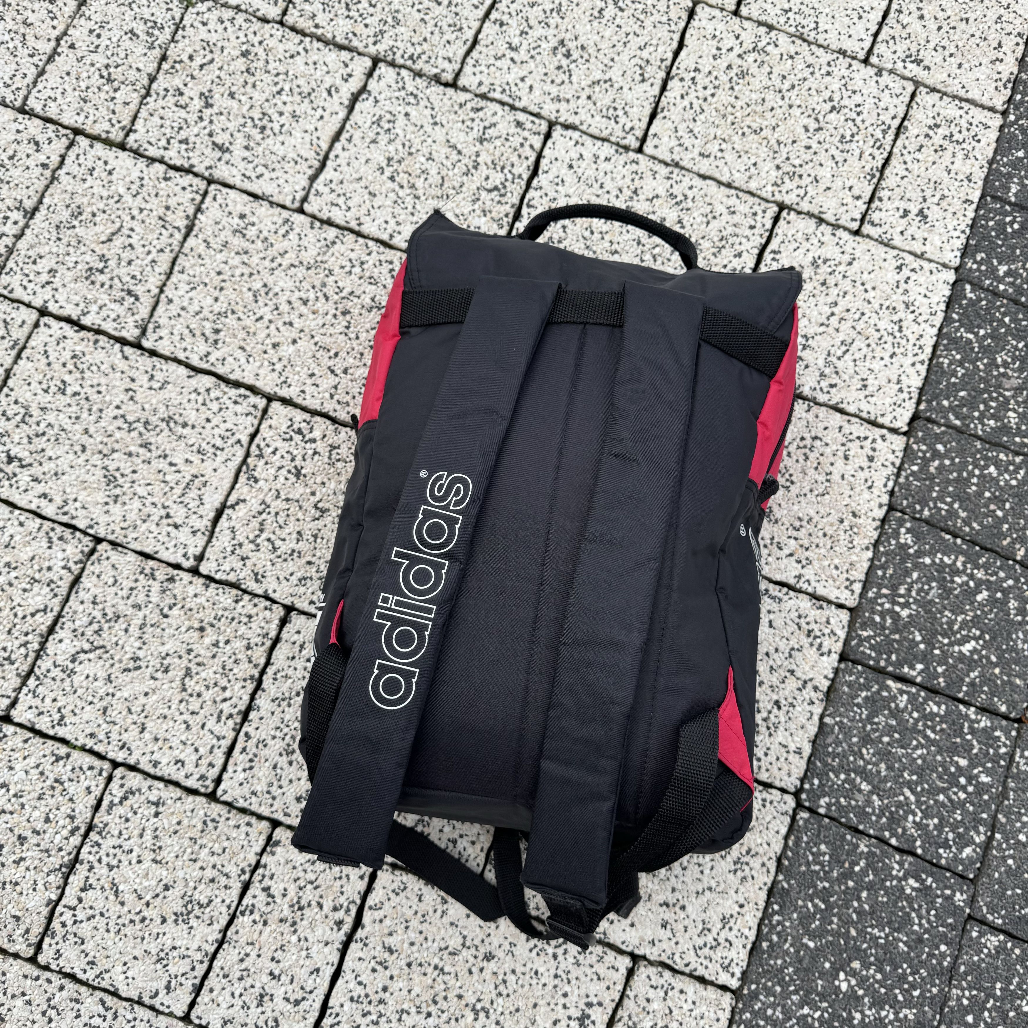 Adidas × Vintage ADIDAS VINTAGE 90S THREE STRIPES BACK PACK RETRO BAG Size ONE SIZE - 8 Thumbnail