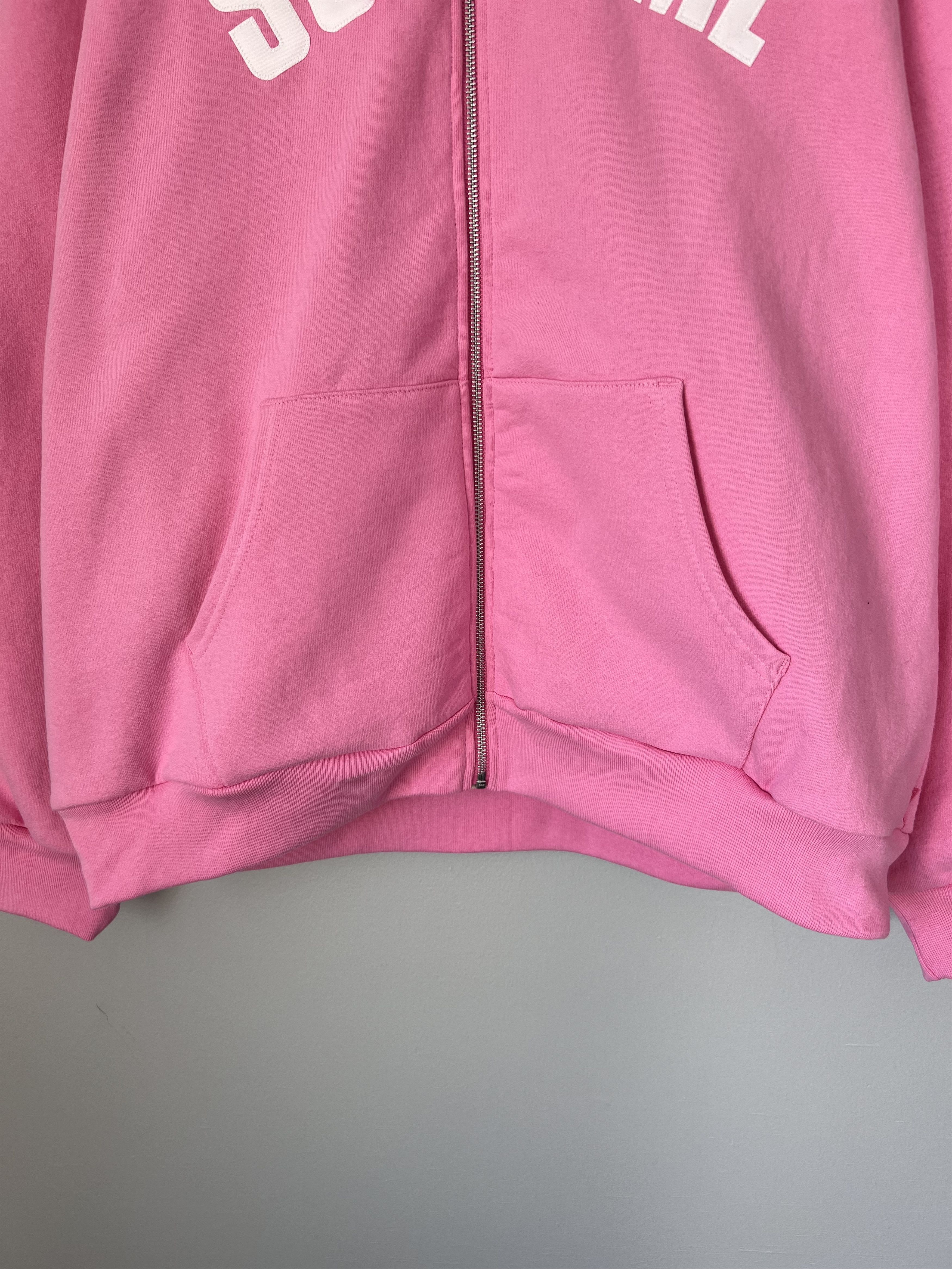 Supreme Suprem Arc Thermal Lined Zip Up Sweatshirt in Pink Size US XL / EU 56 / 4 - 3 Thumbnail