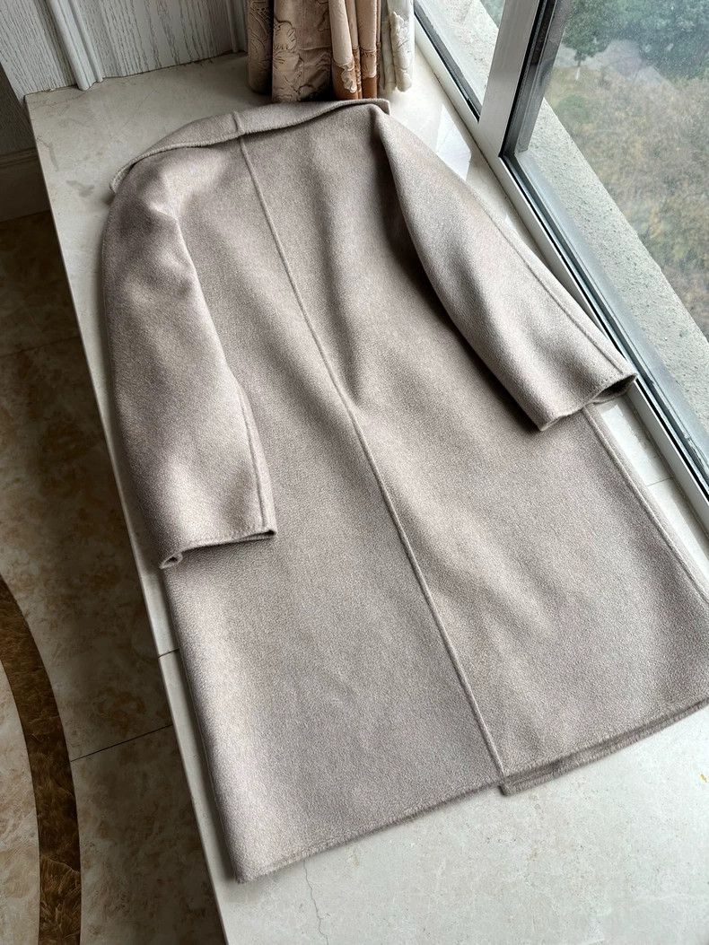 Max Mara Max Mara Lilia cashmere coat 100% cashmere Size L / US 10 / IT 46 - 5 Thumbnail