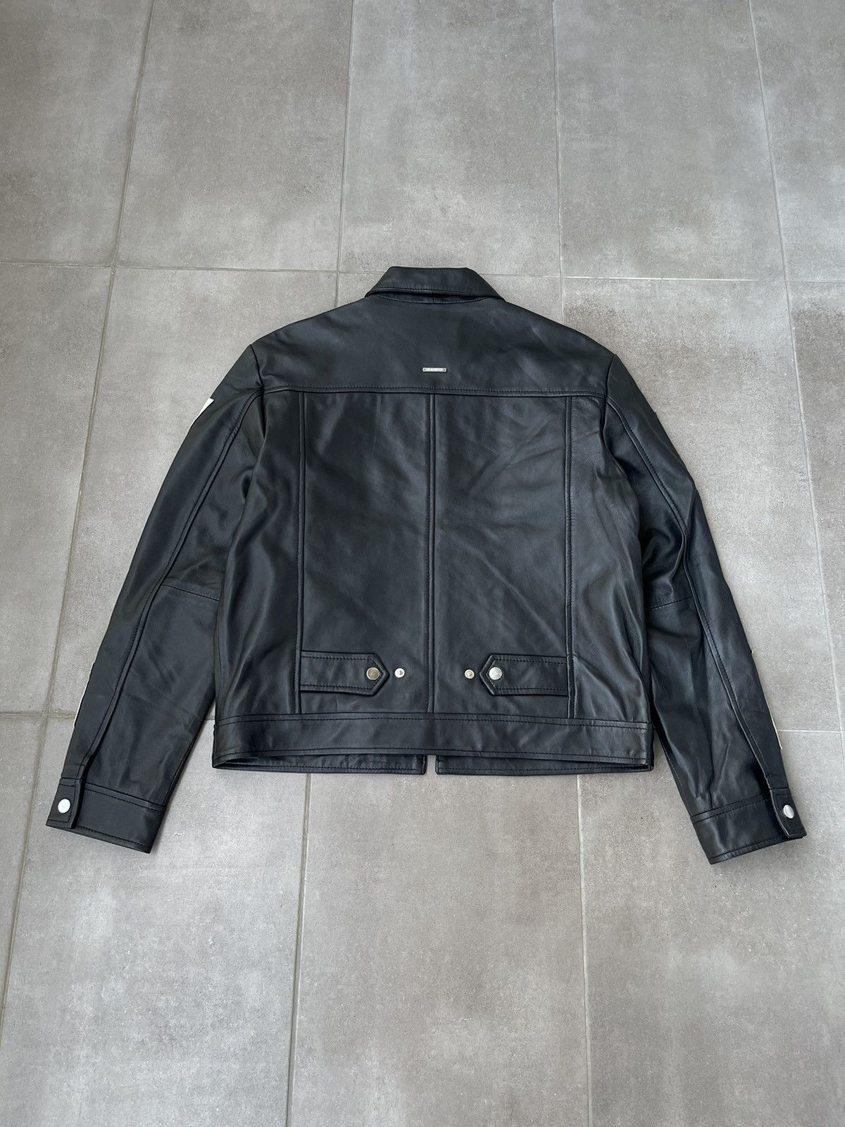 Deadwood !DS! AW23 Deadwood Gibbs Black Leather Jacket Size US M / EU 48-50 / 2 - 13 Thumbnail
