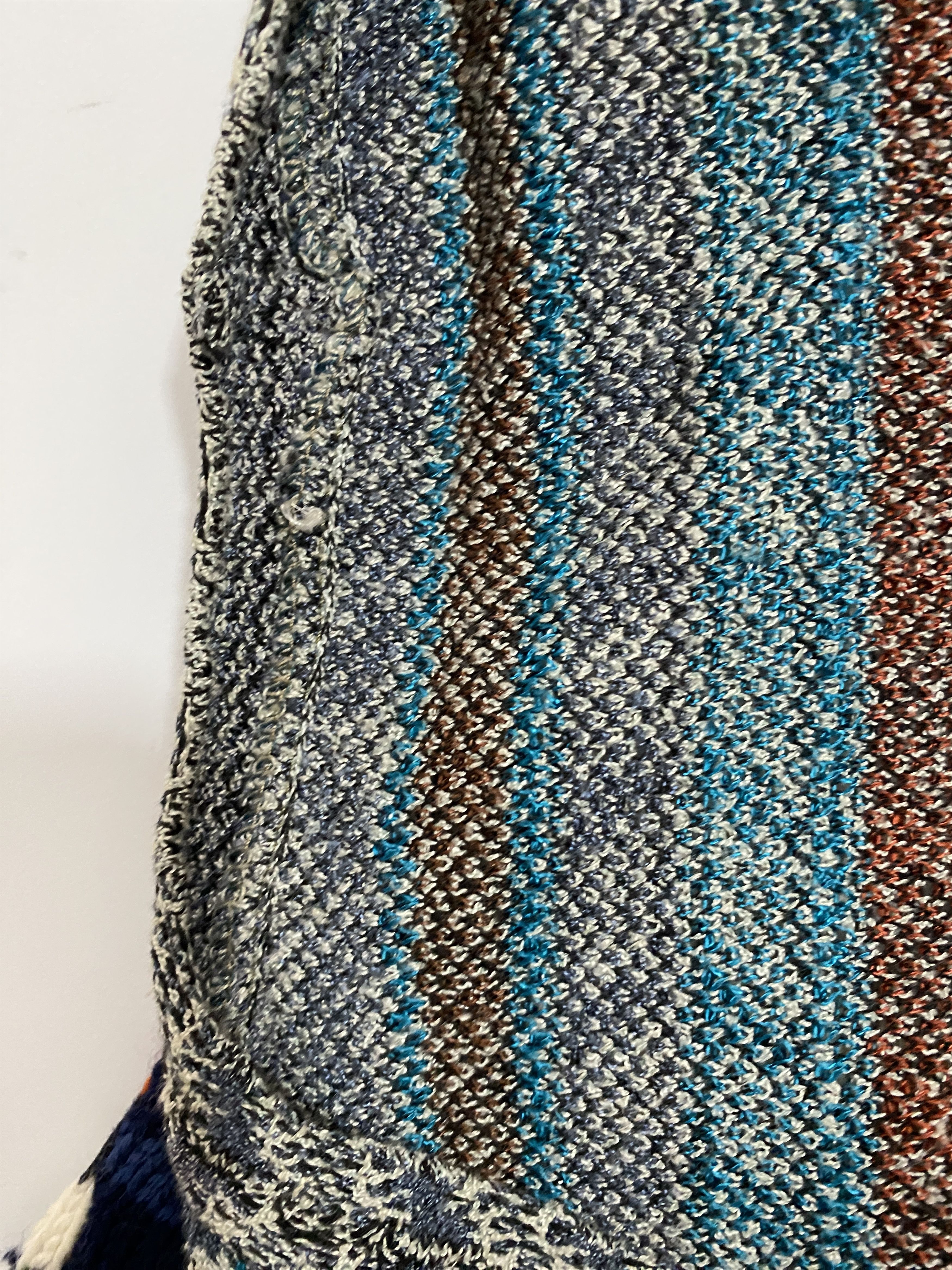 Missoni Missoni 3D Knit Pullover Geometr Retro Size 48 M Jeresy Size US M / EU 48-50 / 2 - 16 Thumbnail