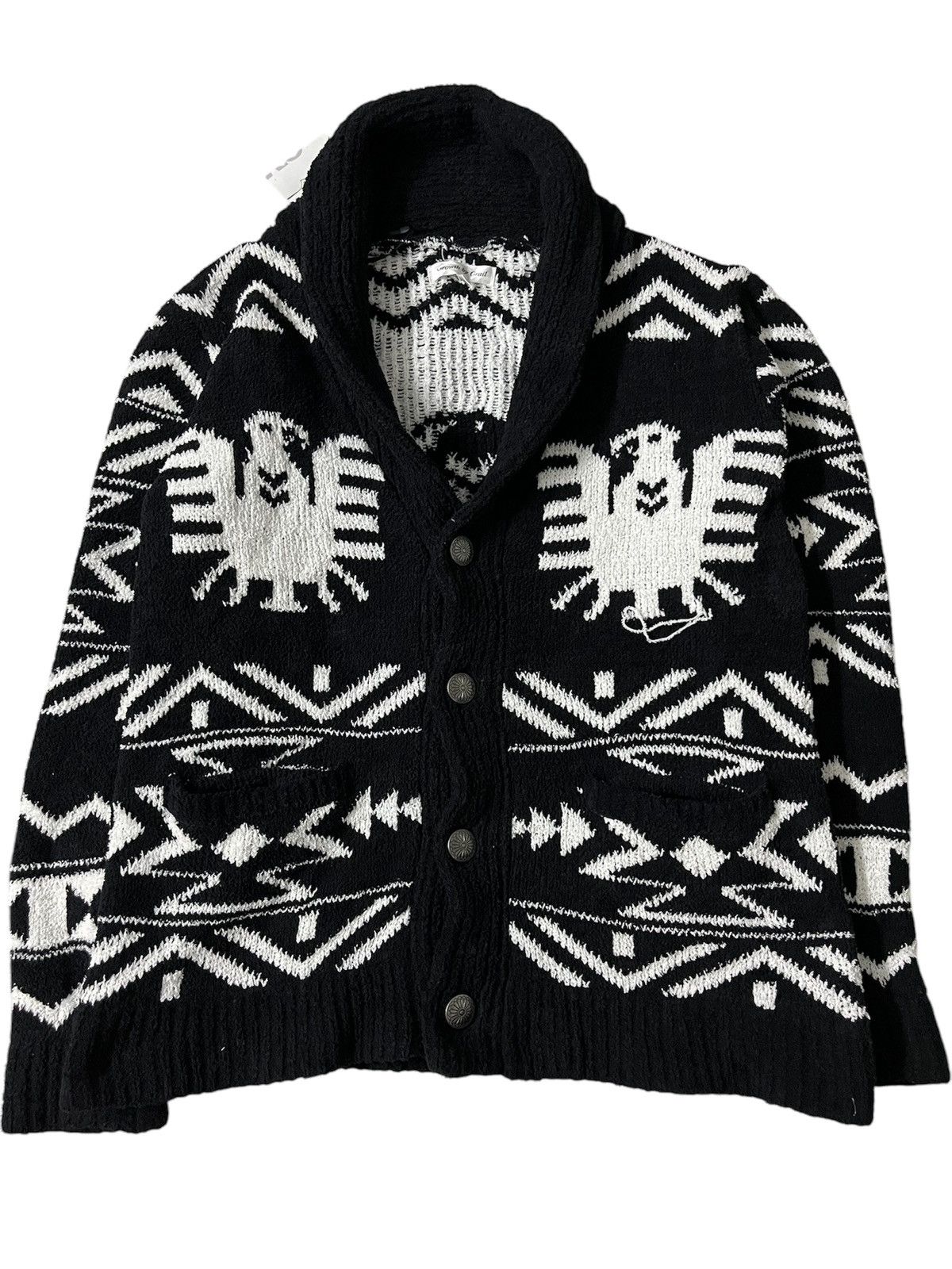 Japanese Brand 💥RARE💥Navajo Chimaiyo Tribal Knitwear KAPITAL INSPIRED Size US L / EU 52-54 / 3 - 1 Thumbnail