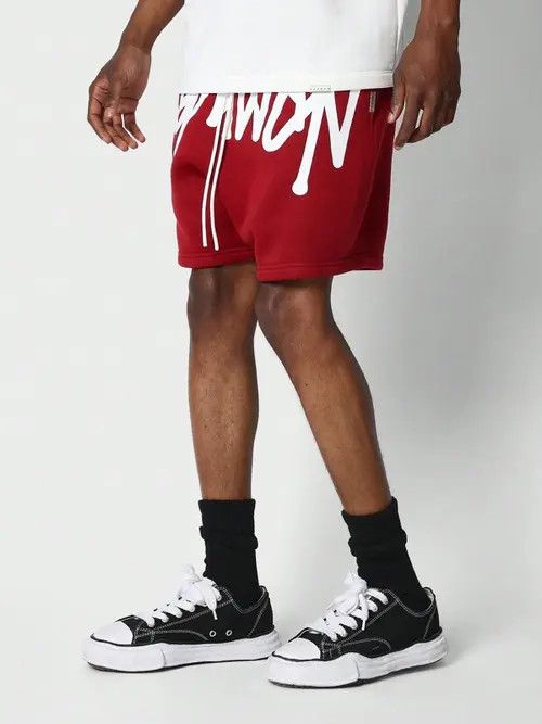 Jean Graphic DRIP Y2k Shorts drill Size US 32 / EU 48 - 2 Thumbnail