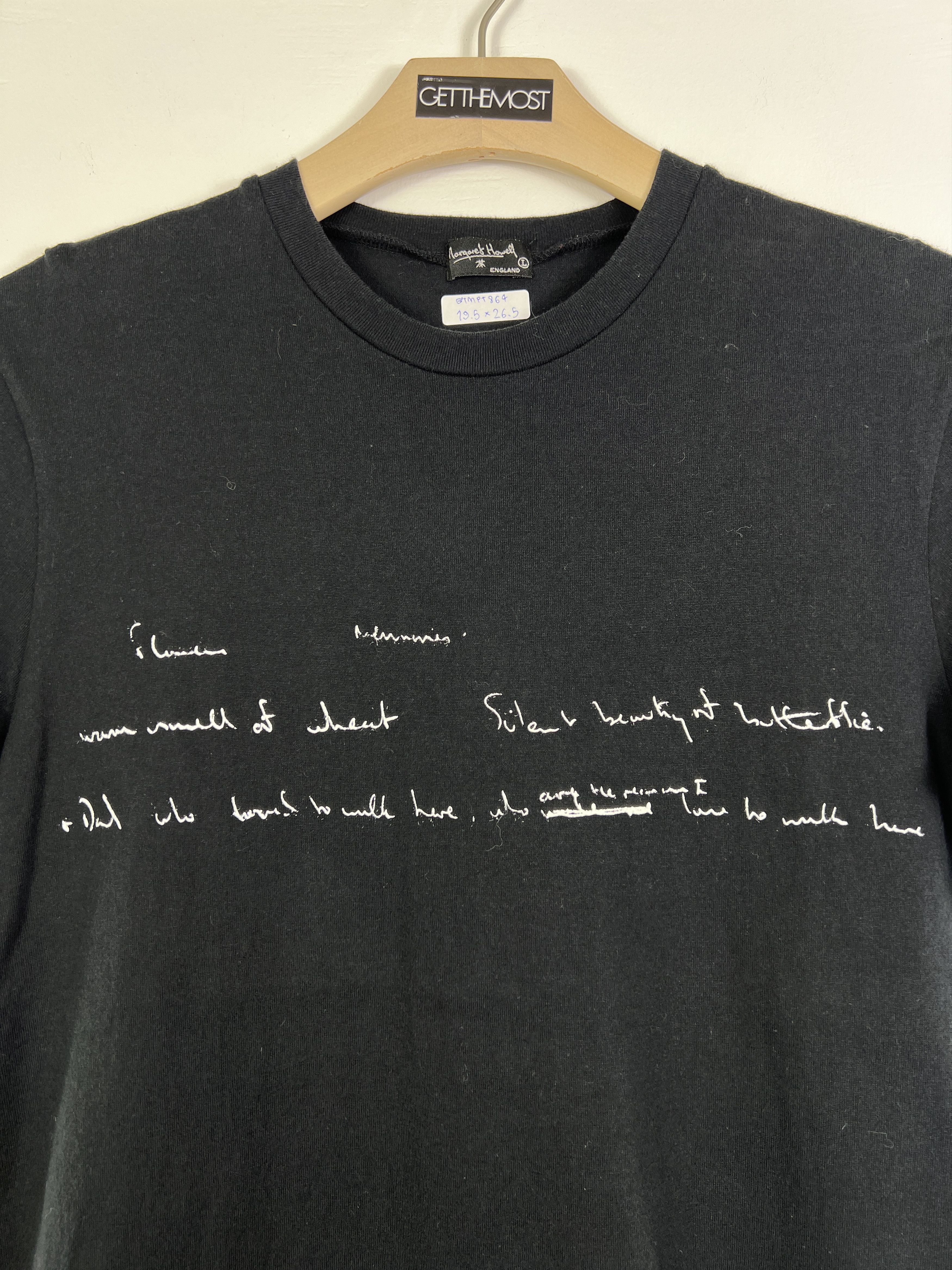 Margaret Howell Margaret Howell MHL Y2K Tee (L) GTMPT864 Size L / US 10 / IT 46 - 2 Thumbnail