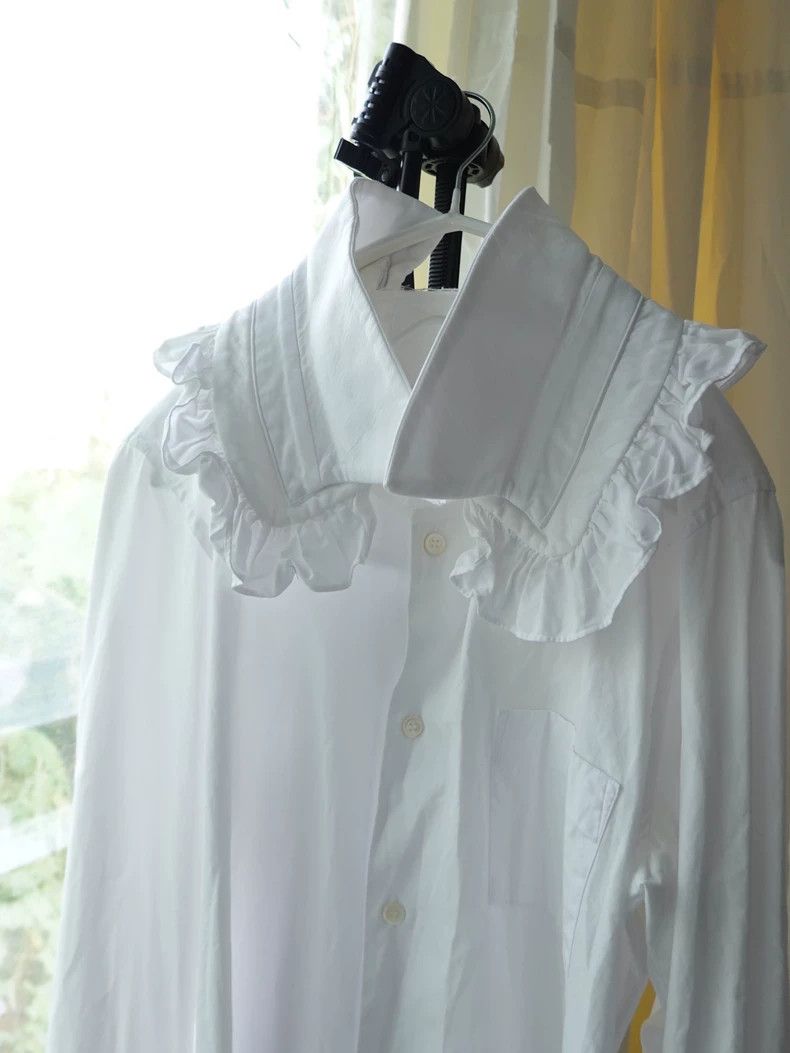 Comme des Garcons Comme Des Garcons Lace double collar shirt Size M / US 6-8 / IT 42-44 - 3 Thumbnail