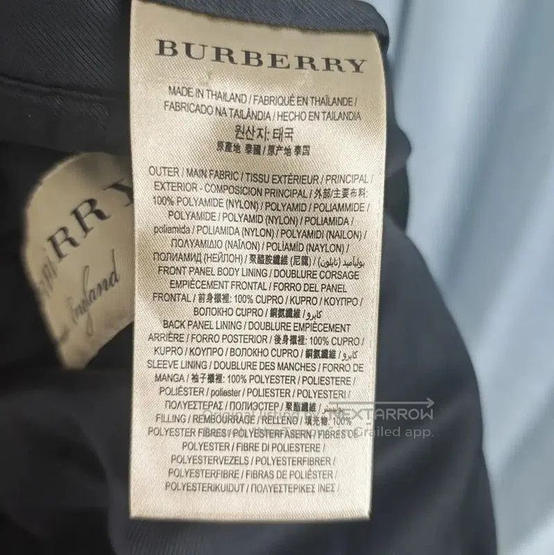 Burberry Burberry Black Nylon Short Jacket for Women. Size M / US 6-8 / IT 42-44 - 7 Thumbnail