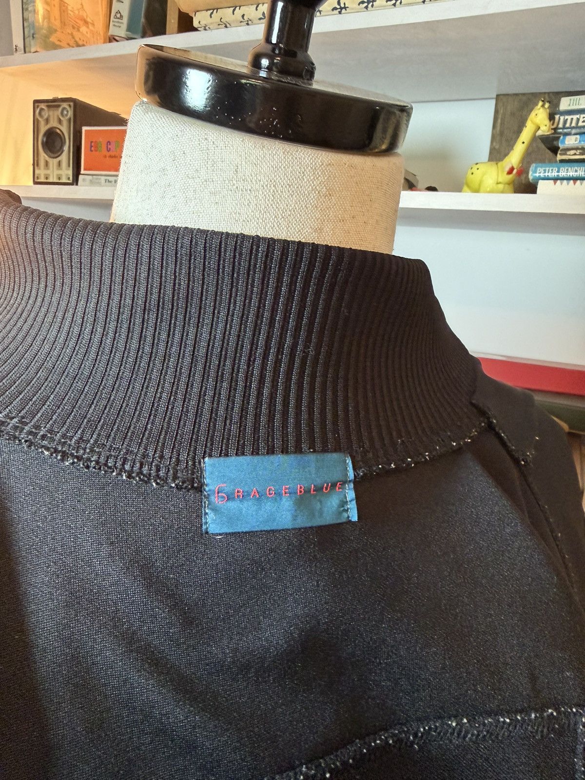 RAGEBLUE Rage blue black zip jacket Size US L / EU 52-54 / 3 - 6 Thumbnail