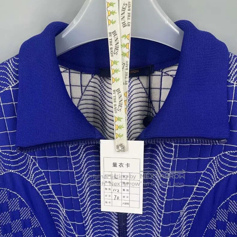 Louis Vuitton Louis Vuitton Long Sleeve Jacket with Striped Printed Zip Size US L / EU 52-54 / 3 - 7 Thumbnail
