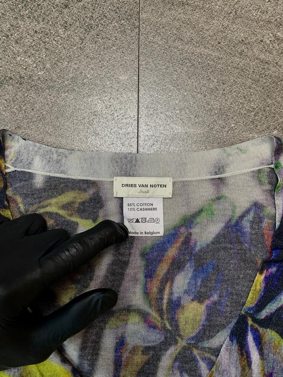 Dries Van Noten FREE TAX! Floral Airbrush Cardigan - Small Size US S / EU 44-46 / 1 - 5 Thumbnail