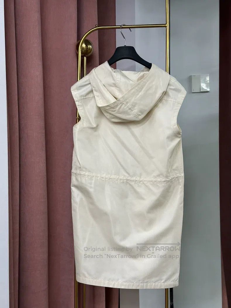 Loro Piana Loro Piana White Zipper Vest Jacket Size XS / US 0-2 / IT 36-38 - 3 Thumbnail