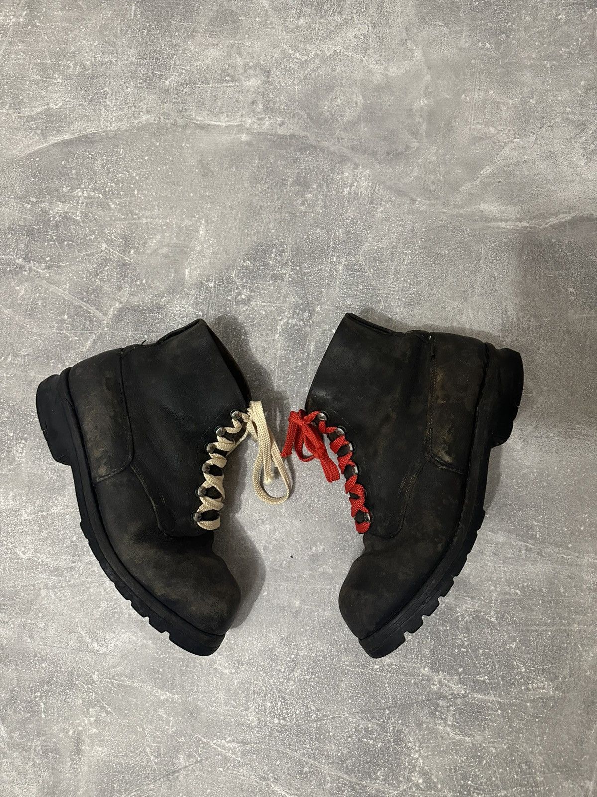 Bally × Vintage Vintage Military Brown Leather Boots Bally Y2K style Size US 10 / EU 43 - 2 Thumbnail