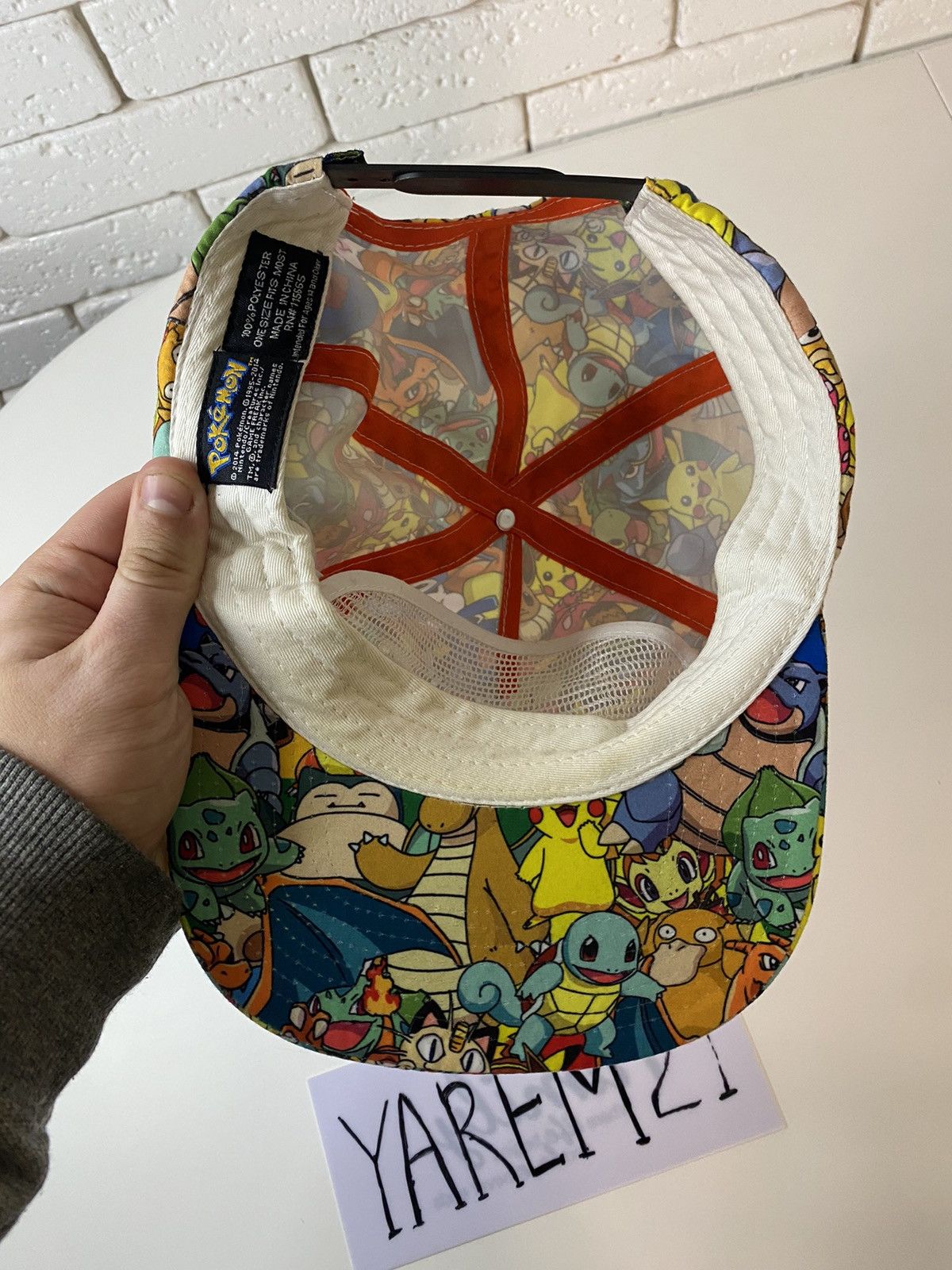 Pokemon Pokémon cap hat Size ONE SIZE - 6 Thumbnail