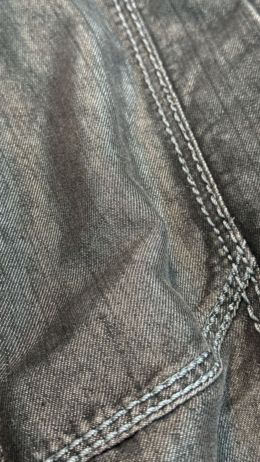 True Religion × Vintage True Republic Grey Jeans Size US 36 / EU 52 - 4 Thumbnail