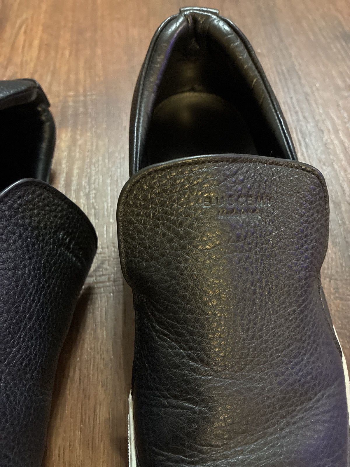 Buscemi Buscemi Leather Slip-on Sneakers Size US 10 / EU 43 - 4 Thumbnail