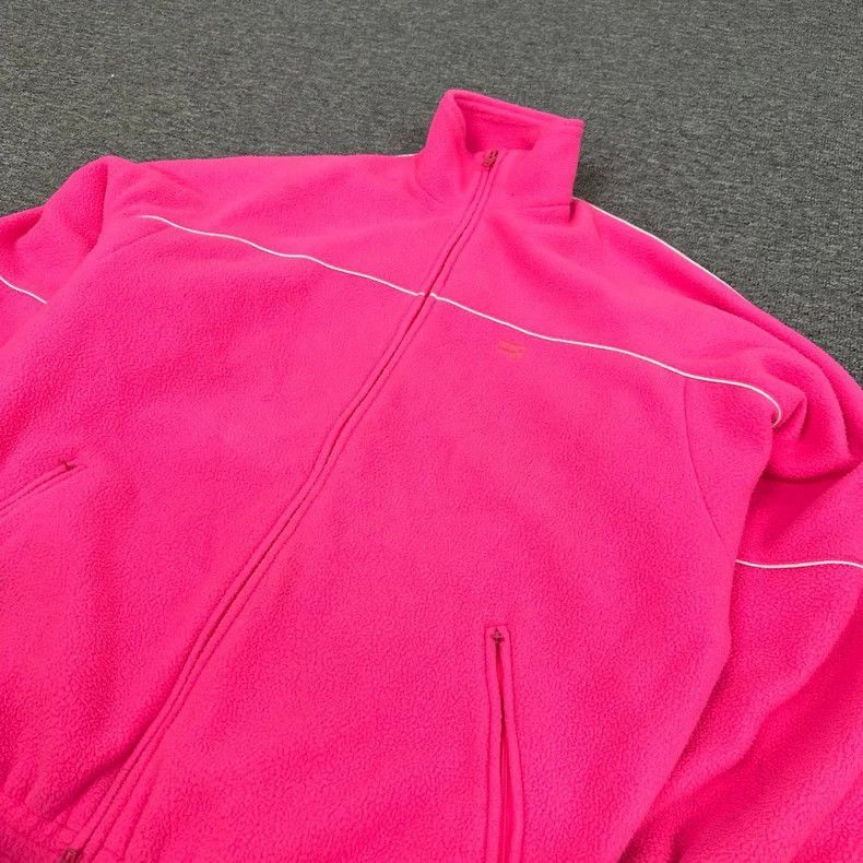 Balenciaga balenciaga pink fleece zip Size US M / EU 48-50 / 2 - 4 Thumbnail