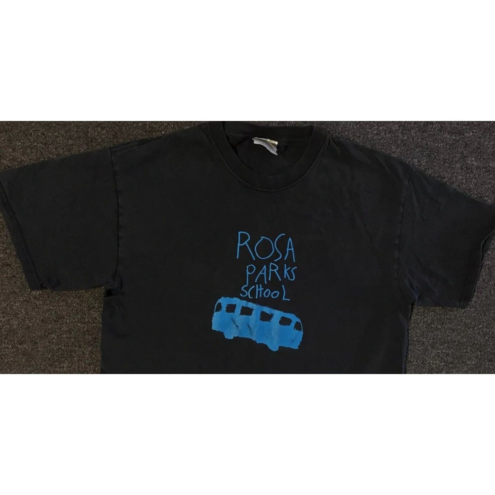 Vintage VINTAGE Rosa Parks School Faded Distress Shirt S Black History MLK Grunge 90s Y2K Shirt Men Black USA Civil Rights 50s 60s 70s 80s 90s Mens Size US S / EU 44-46 / 1 - 6 Thumbnail