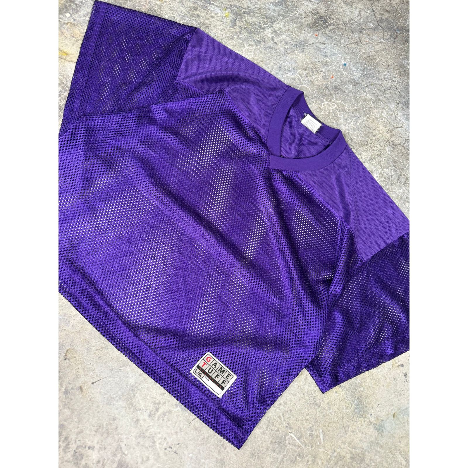 Vintage Vintage Mesh Jersey Size US XL / EU 56 / 4 - 3 Thumbnail