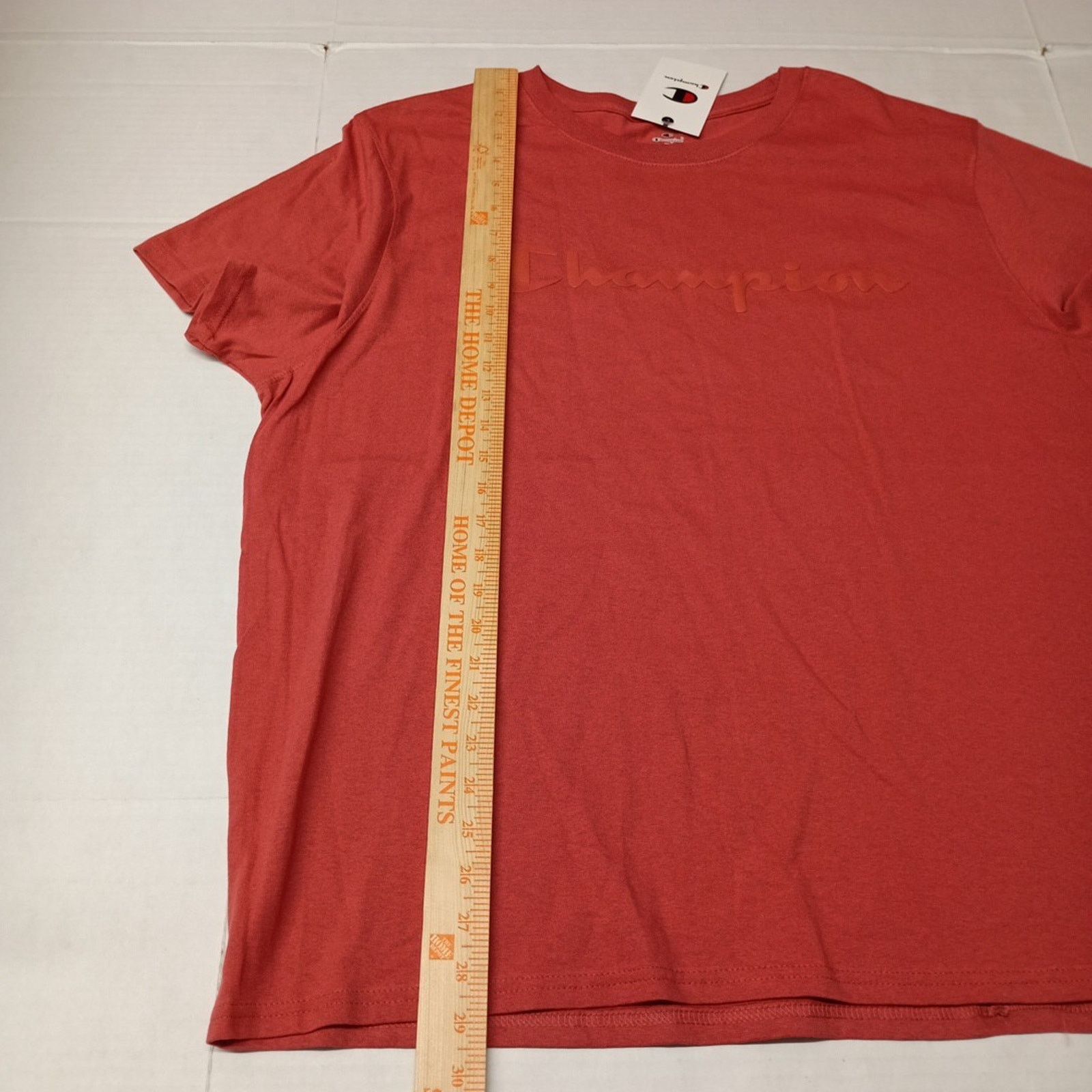 Champion Champion Classic Graphic Tee T-Shirt Men's XL Picante Pink Size US XL / EU 56 / 4 - 5 Thumbnail