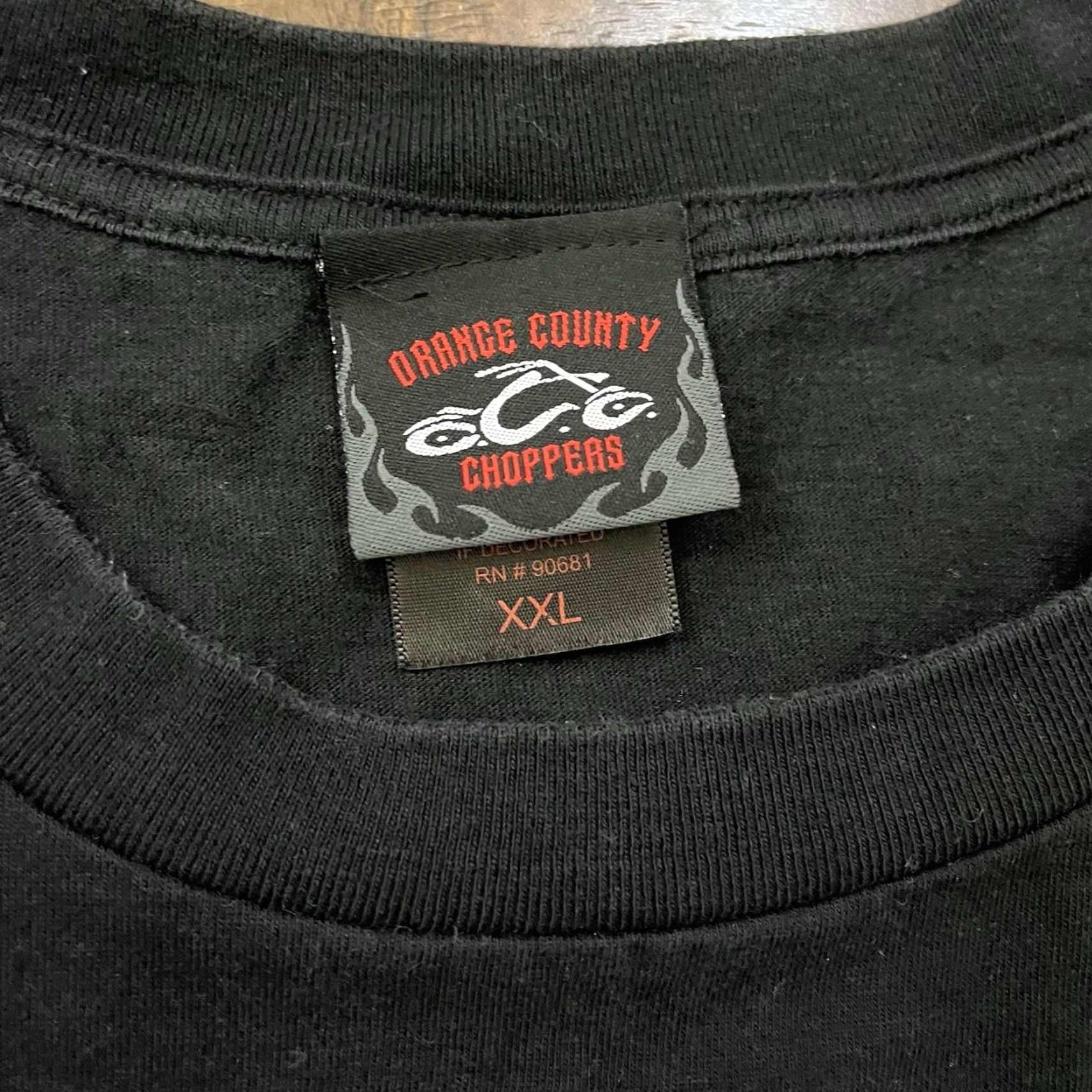 Vintage VINTAGE Orange County Choppers Motorcycle Biker Black Graphic Shirt 2XL Men T-Shirt 90s Y2K Grunge Harley Davidson Counterpart Size US XXL / EU 58 / 5 - 4 Thumbnail