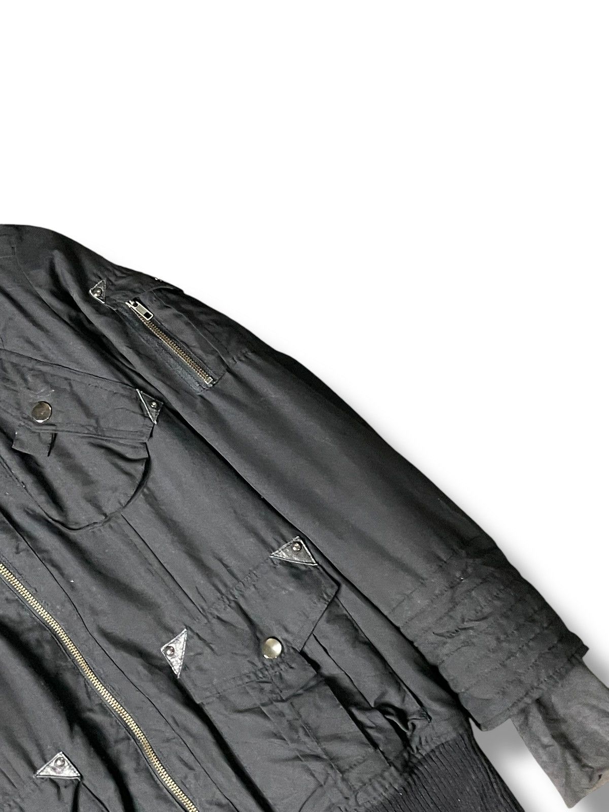 If Six Was Nine × Japanese Brand × Le Grande Bleu (L.G.B.) CLICHY Japanese Brand Utility Pocket Jacket (61) Size US XXS / EU 40 - 3 Thumbnail