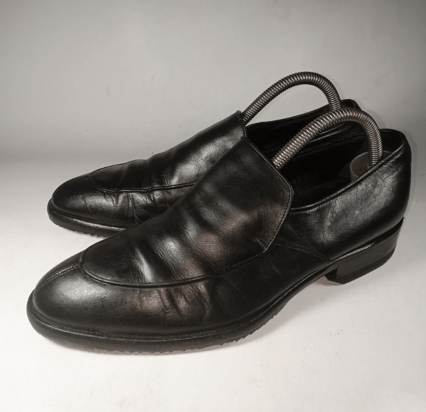 Giorgio Armani Giorgio Armani Leather Loafer Man Shoes Size US 6.5 / EU 39-40 - 1 Thumbnail