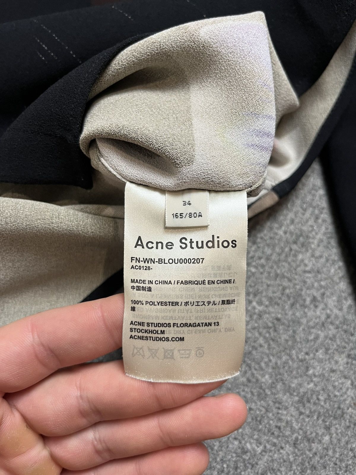 Acne Studios Acne Studios Floral button shirt Size L / US 10 / IT 46 - 12 Thumbnail