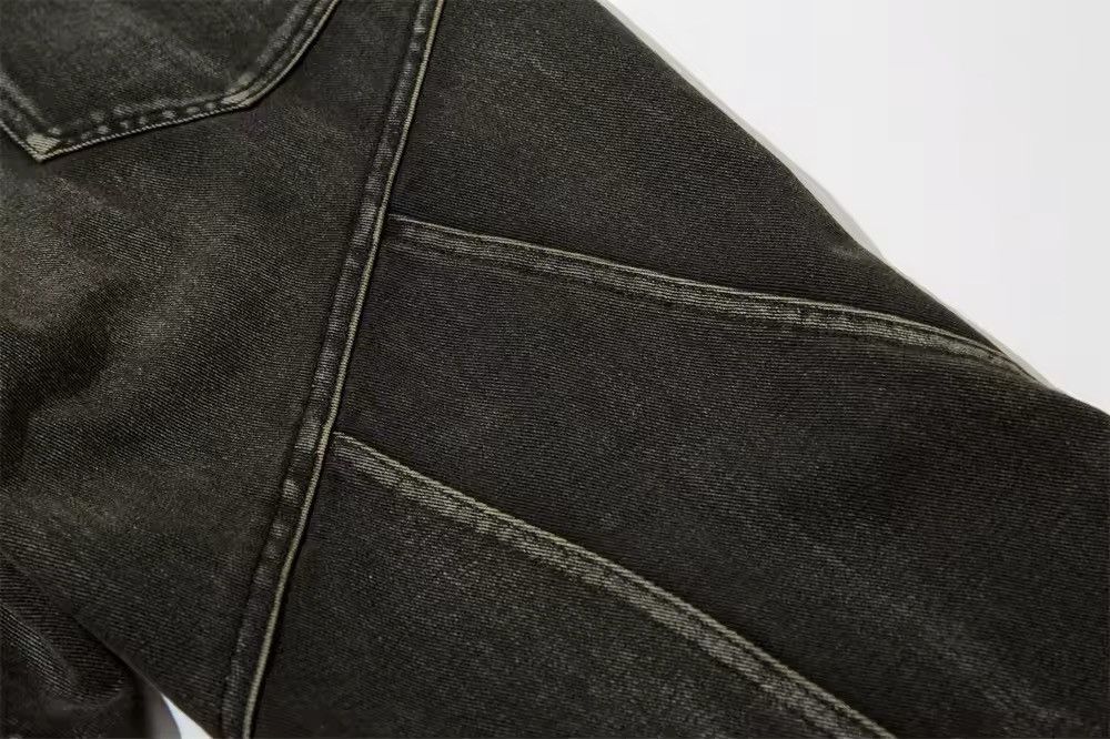 Street Deconstructed Micro-flared Jeans