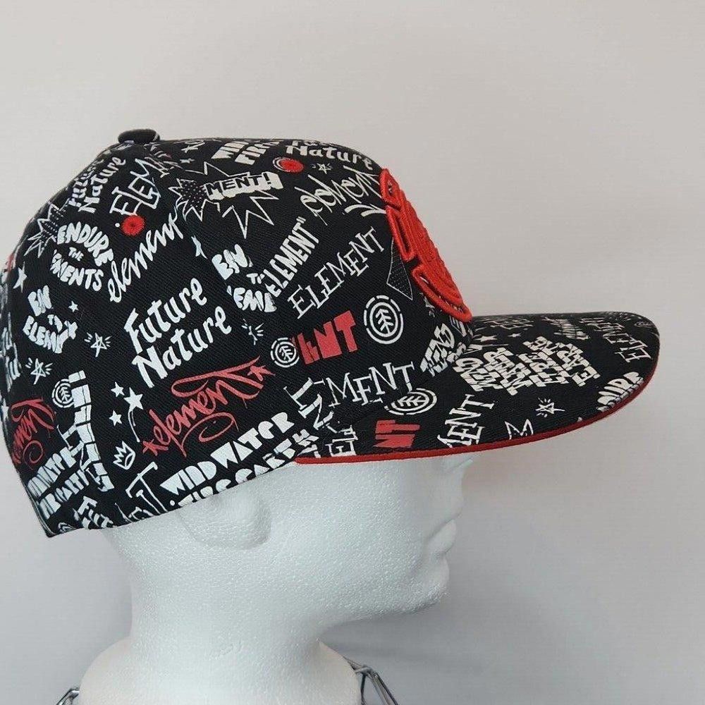 Element Element Red Black White Cap OS Size ONE SIZE - 2 Thumbnail