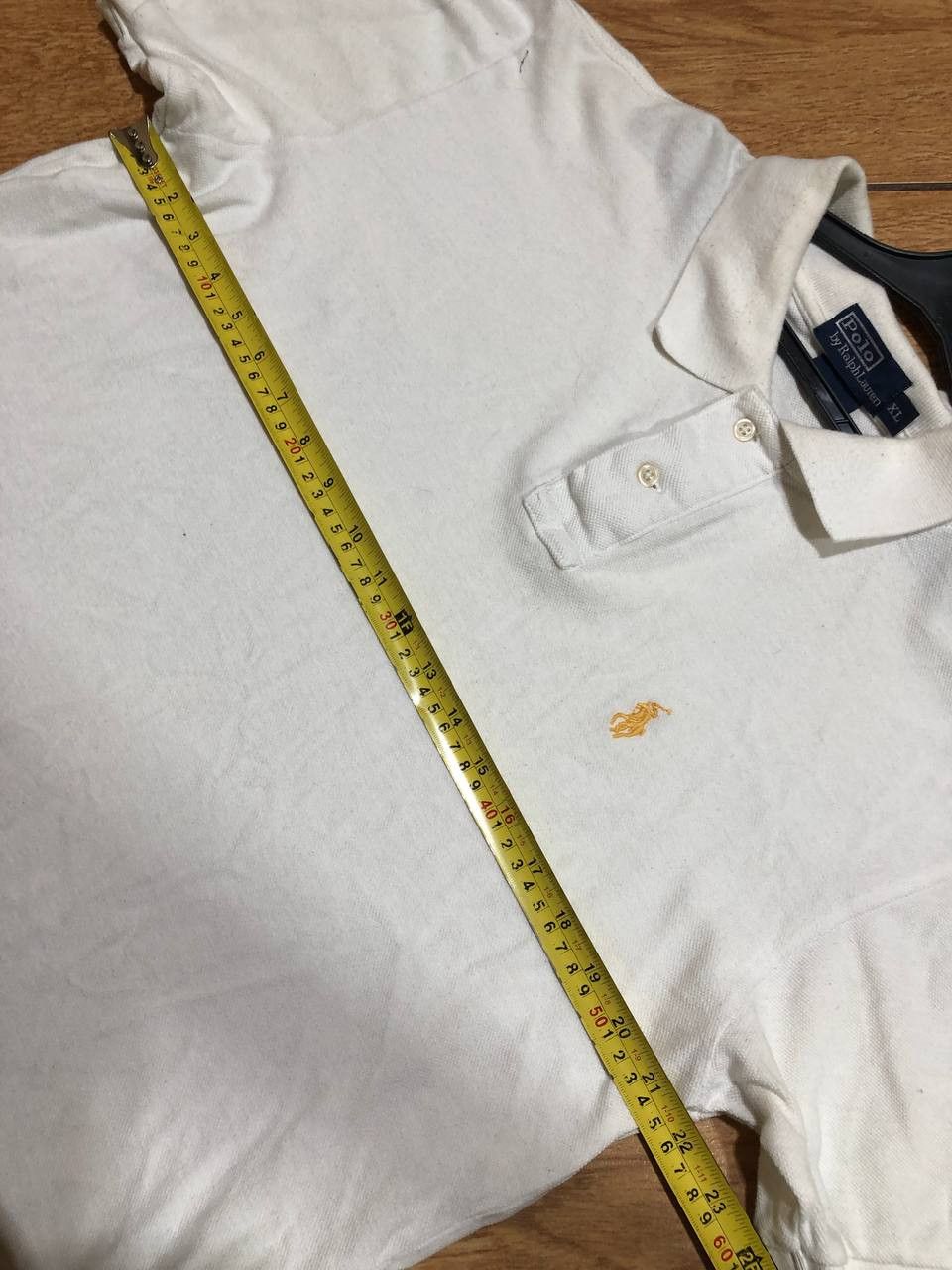 Polo Ralph Lauren Vintage White Polo Ralph Lauren Polo Embroidered Logo XL Size US XL / EU 56 / 4 - 9 Thumbnail