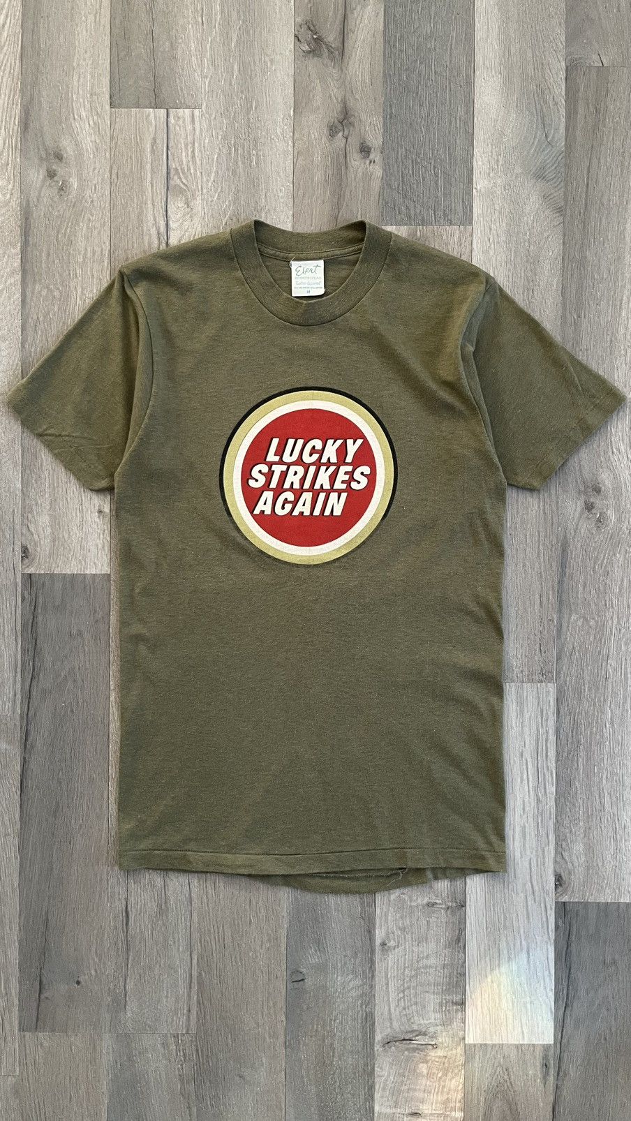 Other 80s Lucky Strike “Lucky Strikes Again” Cigarettes Tee Size US S / EU 44-46 / 1 - 1 Thumbnail