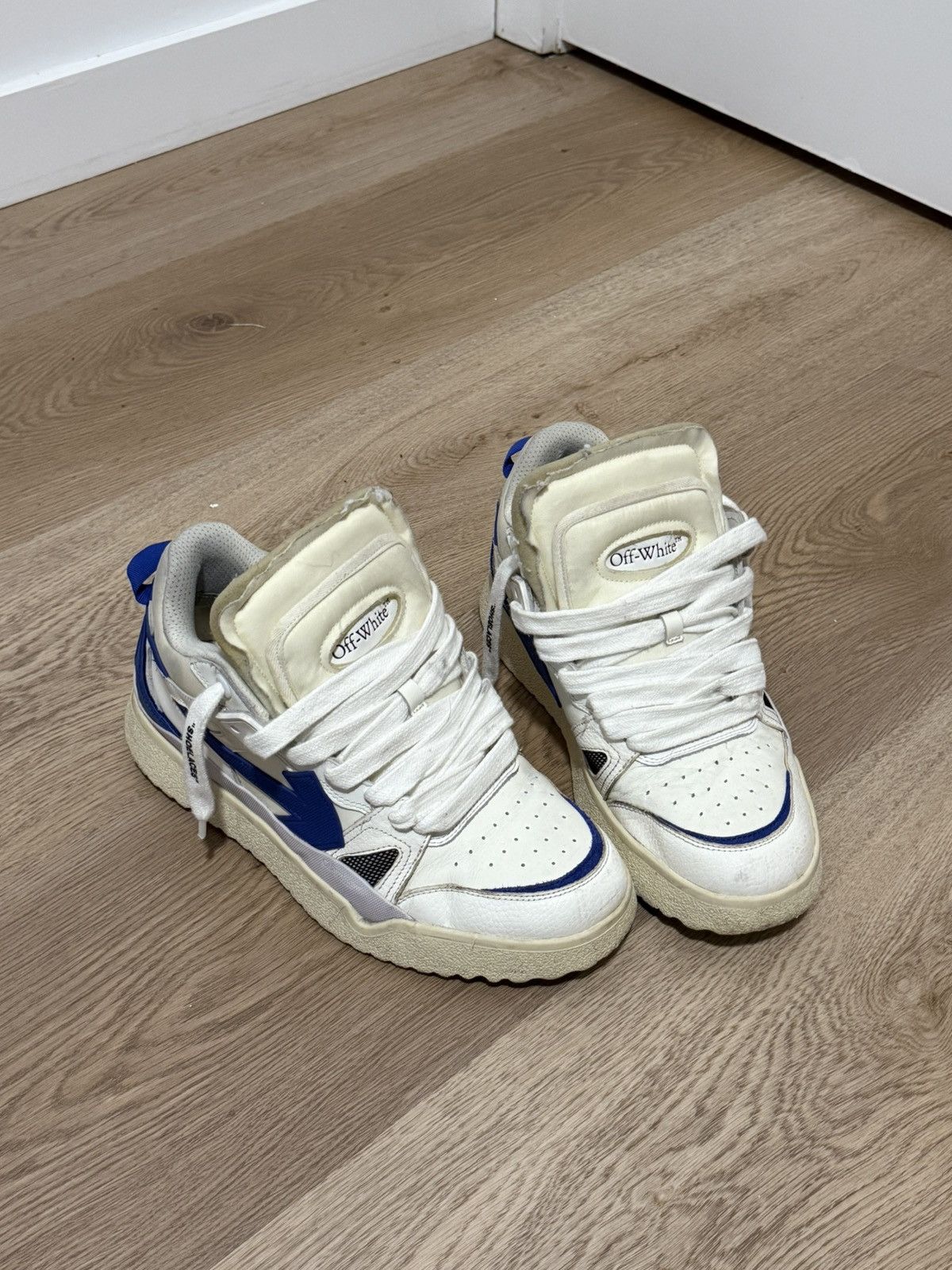 Off-White Off-White Mid Top Sponge Sneaker Size US 10 / EU 43 - 2 Thumbnail