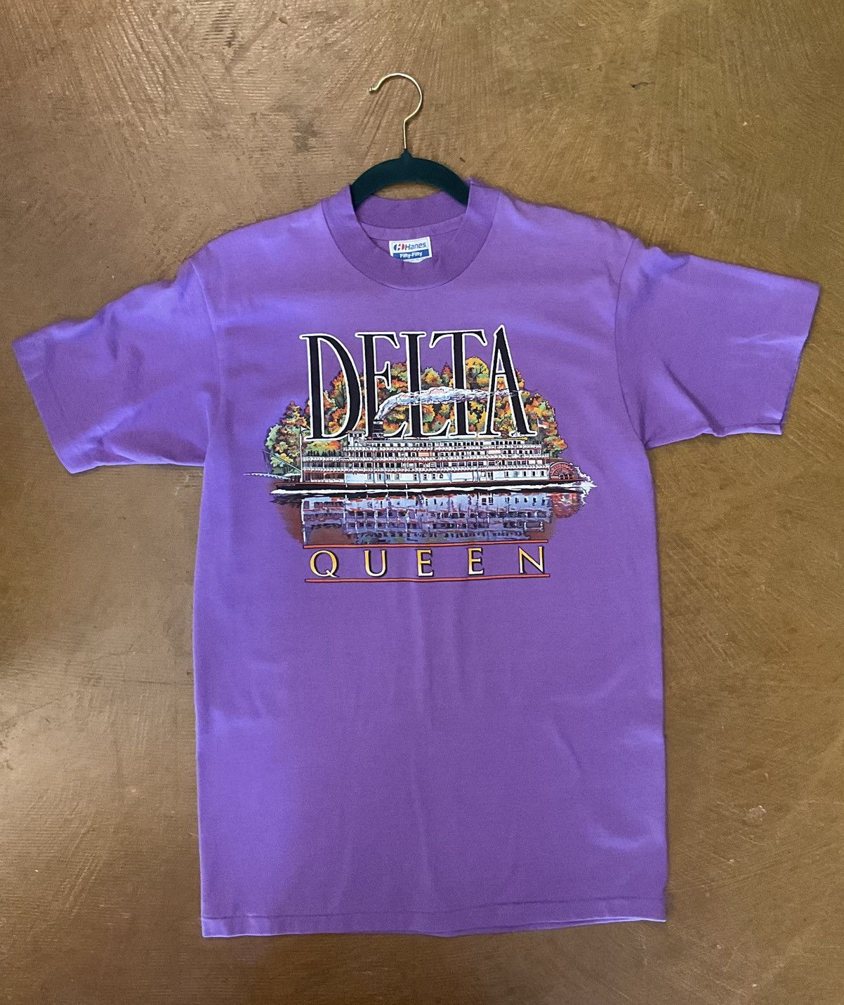 Hanes Delta Queen Steamboat Tee Size US M / EU 48-50 / 2 - 1 Thumbnail